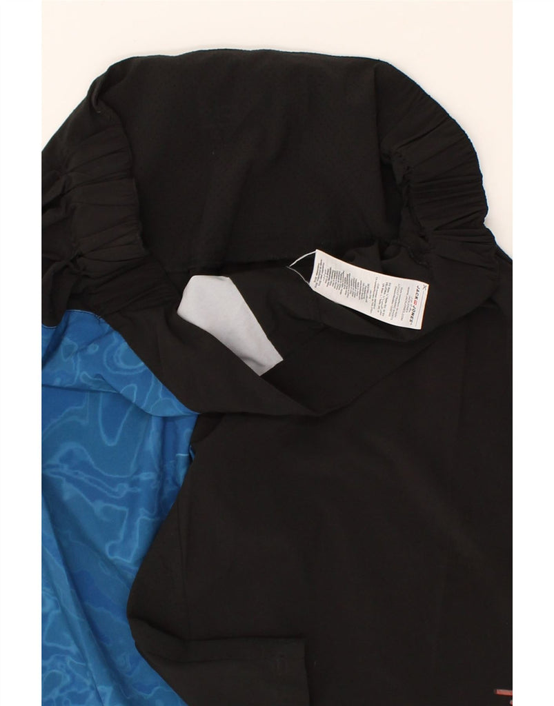 JACK & JONES Mens Sport Shorts Large Black Colourblock Polyester | Vintage Jack & Jones | Thrift | Second-Hand Jack & Jones | Used Clothing | Messina Hembry 