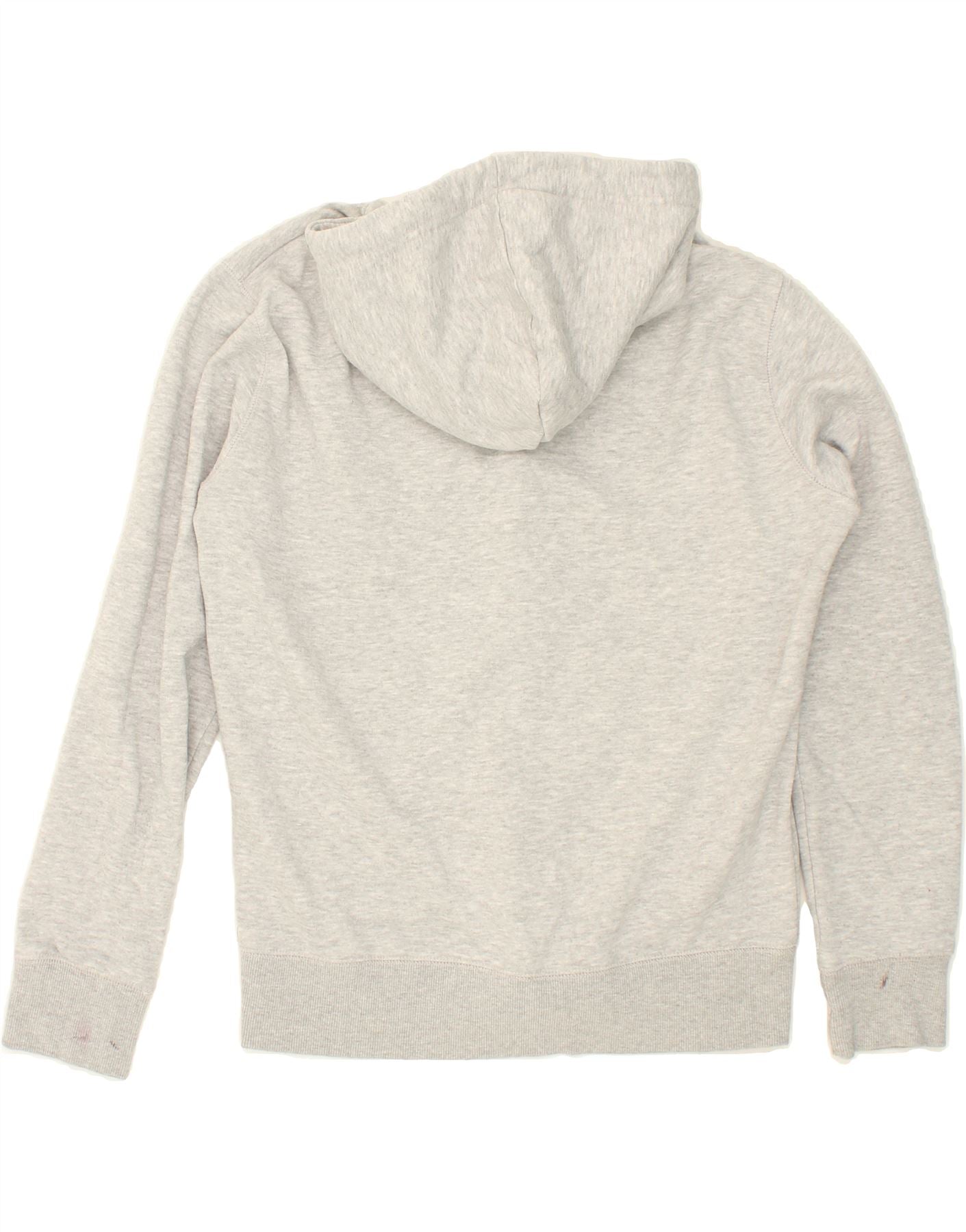FRENCH CONNECTION Mens Graphic Zip Hoodie Sweater Medium Grey Cotton Vintage French Connection and Second-Hand French Connection from Messina Hembry