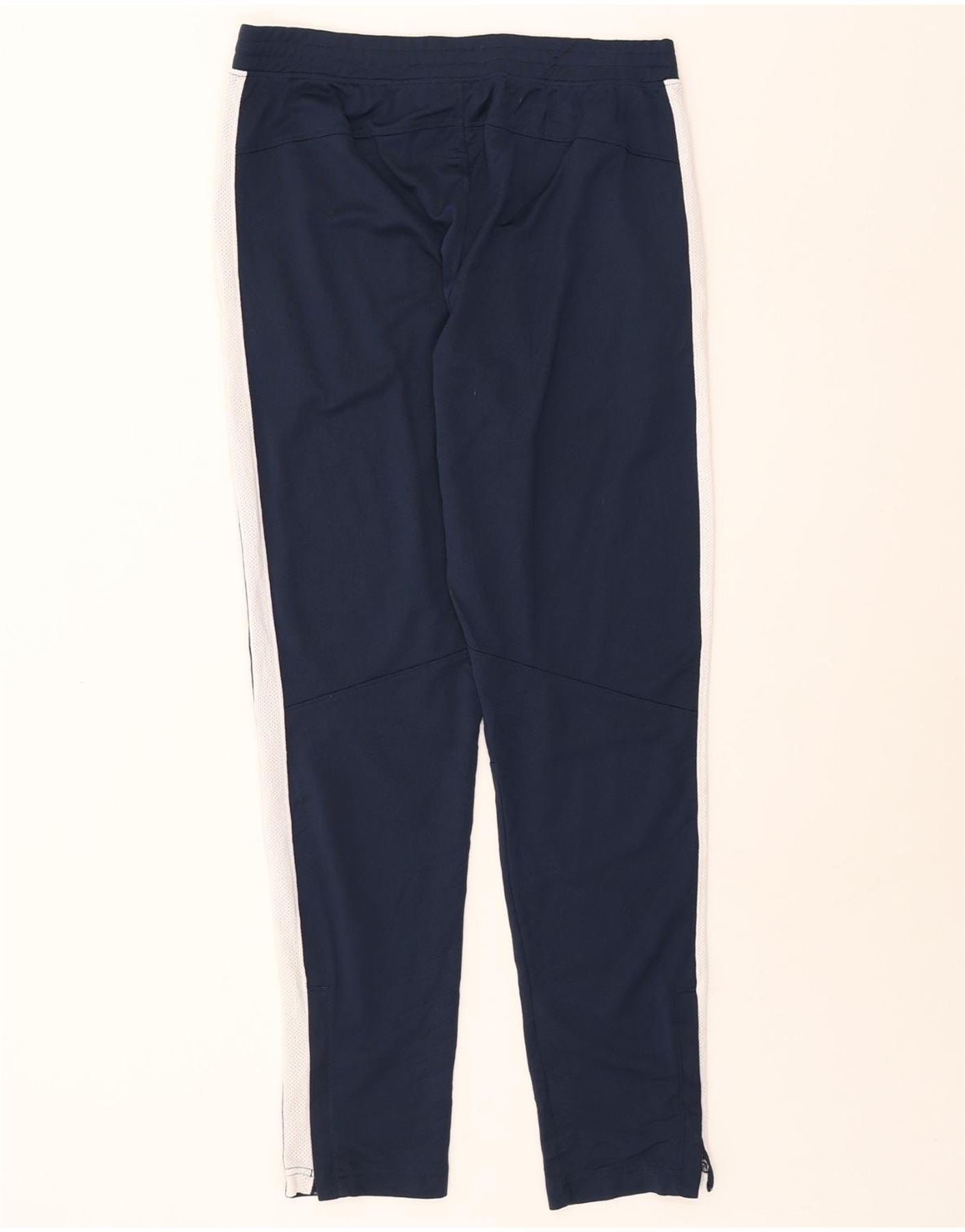 UNDER ARMOUR Mens Tracksuit Trousers Large  Navy Blue Colourblock Vintage Under Armour and Second-Hand Under Armour from Messina Hembry