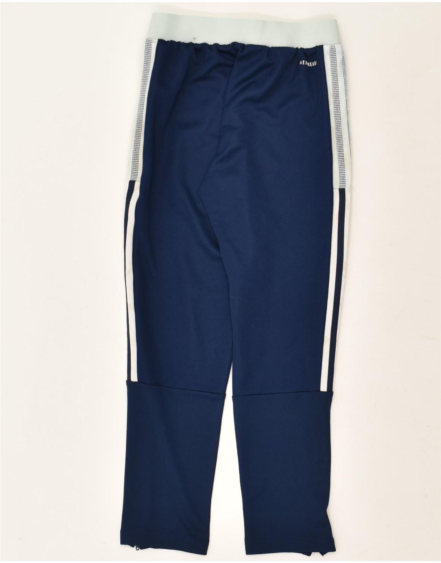 ADIDAS Boys Feyenoord Rotterdam Tracksuit Trousers 9-10 Years Navy Blue | Vintage Adidas | Thrift | Second-Hand Adidas | Used Clothing | Messina Hembry