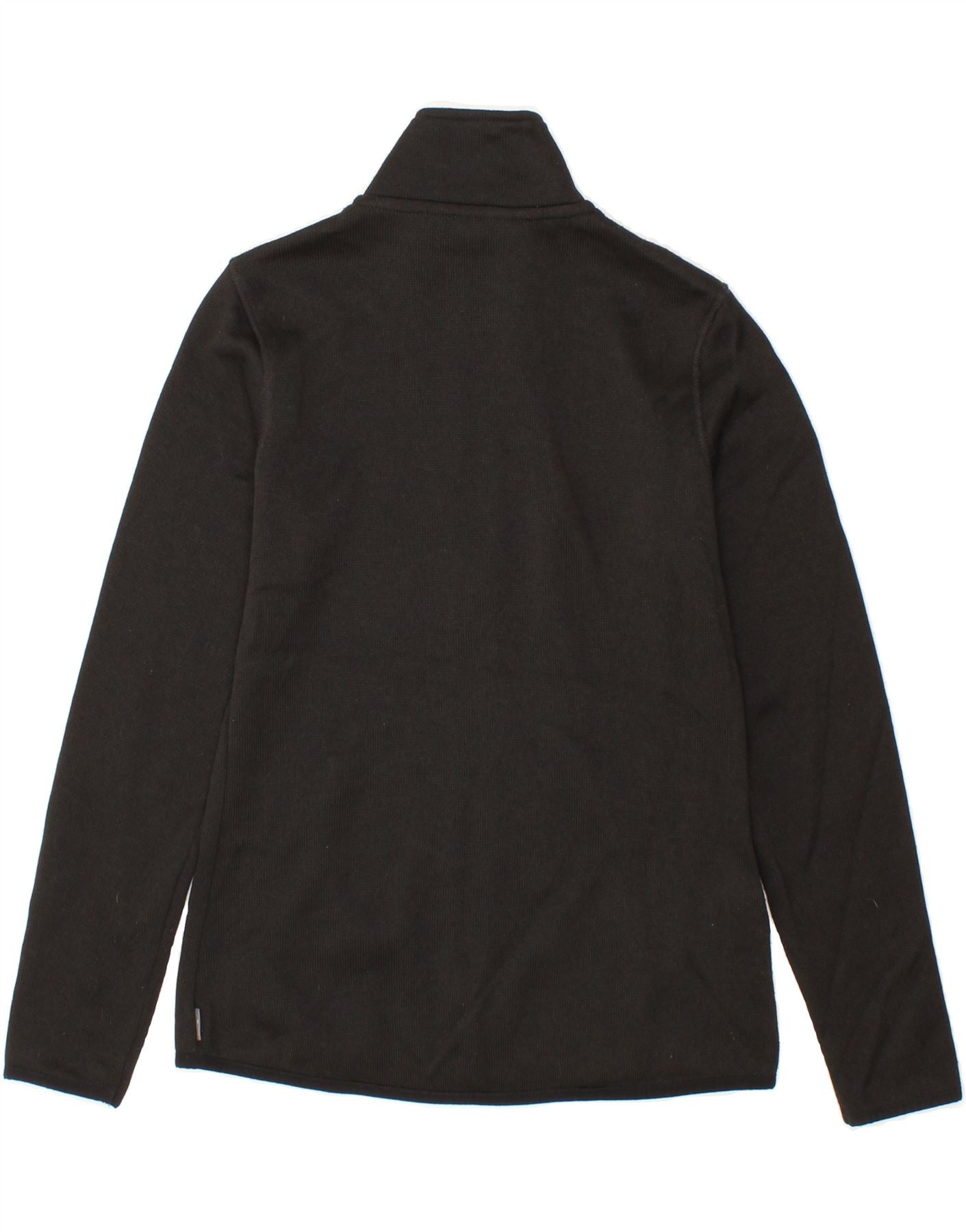 EDDIE BAUER Womens Tracksuit Top Jacket UK 10 Small Black Polyester Vintage Eddie Bauer and Second-Hand Eddie Bauer from Messina Hembry