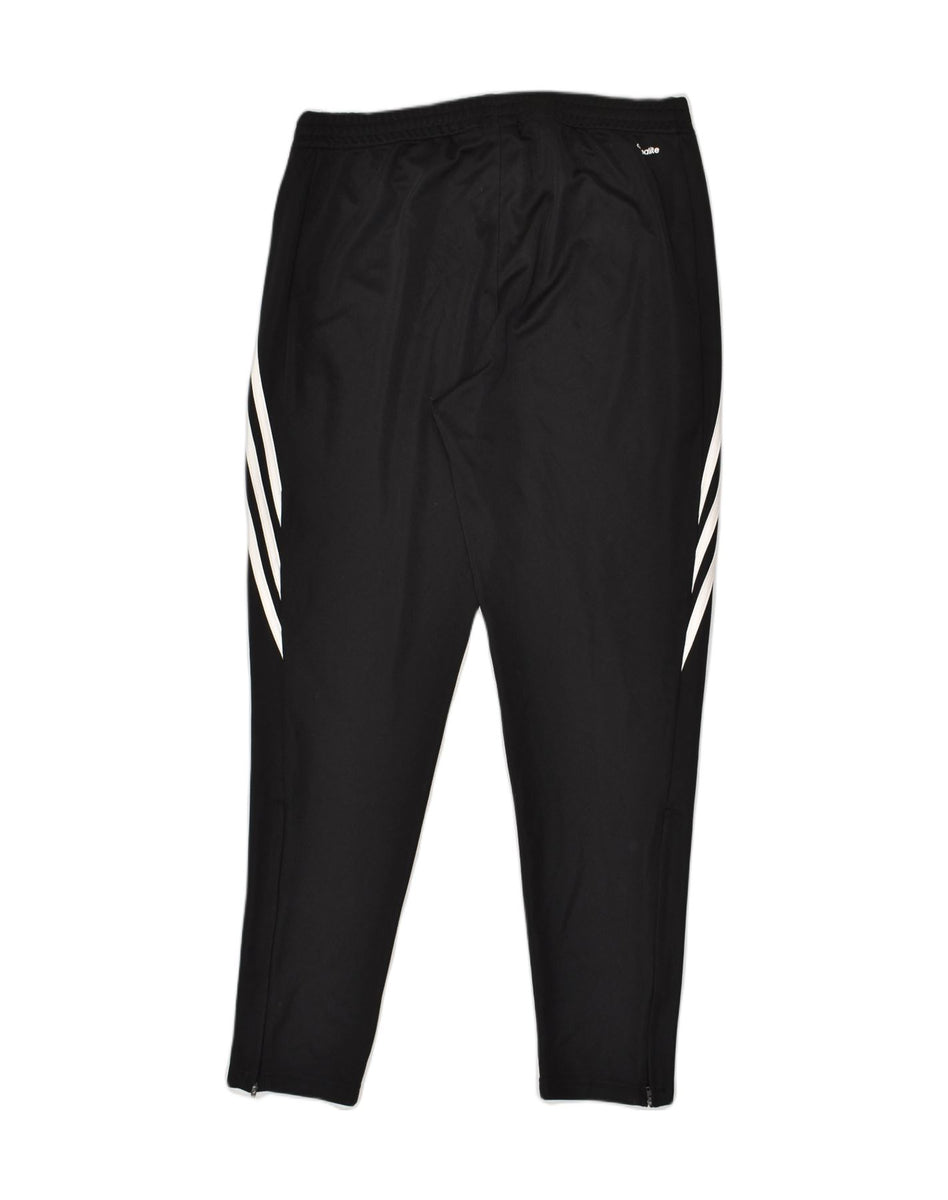 ADIDAS Womens Climalite Leggings UK 8/10 Small Black Polyester, Vintage &  Second-Hand Clothing Online