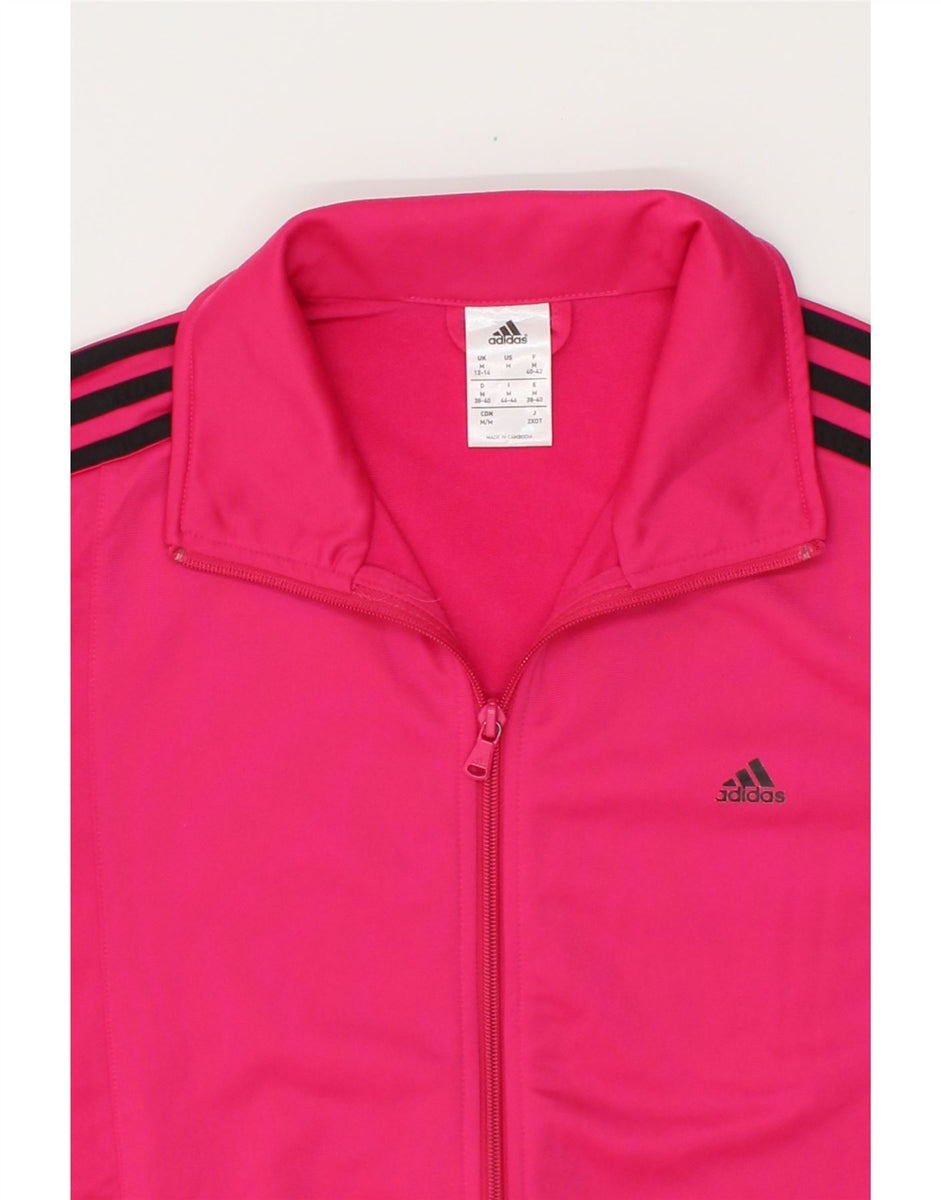 Hot pink adidas jacket on sale