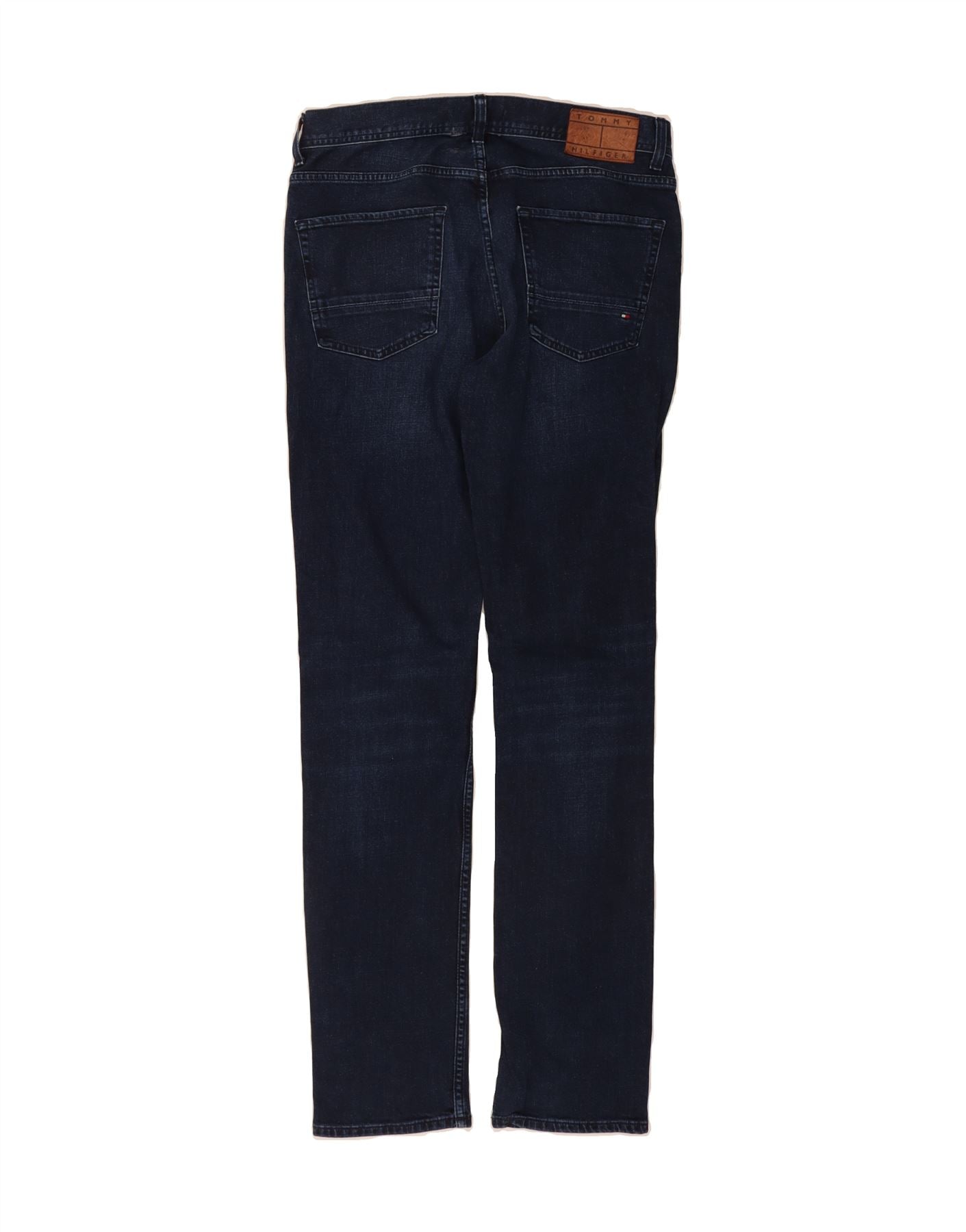 TOMMY HILFIGER Mens Skinny Jeans W34 L35 Black Cotton Vintage Tommy Hilfiger and Second-Hand Tommy Hilfiger from Messina Hembry