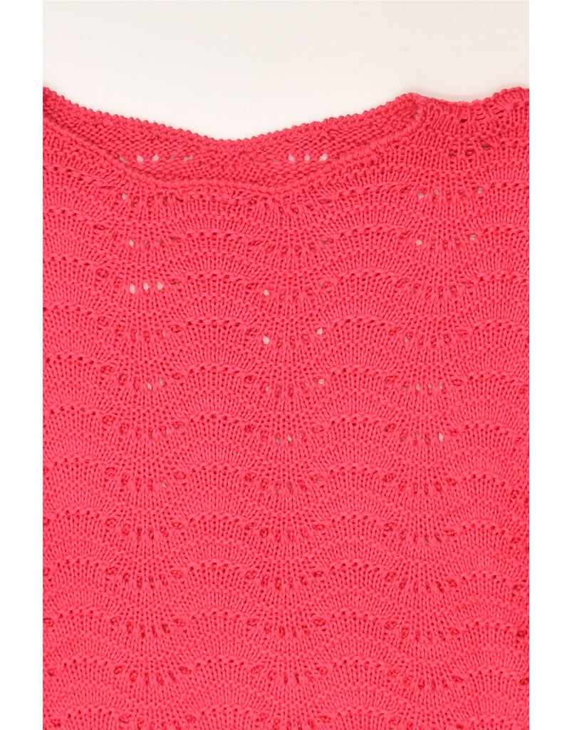 VINTAGE Womens Knit Top UK 16 Large Pink | Vintage Vintage | Thrift | Second-Hand Vintage | Used Clothing | Messina Hembry 