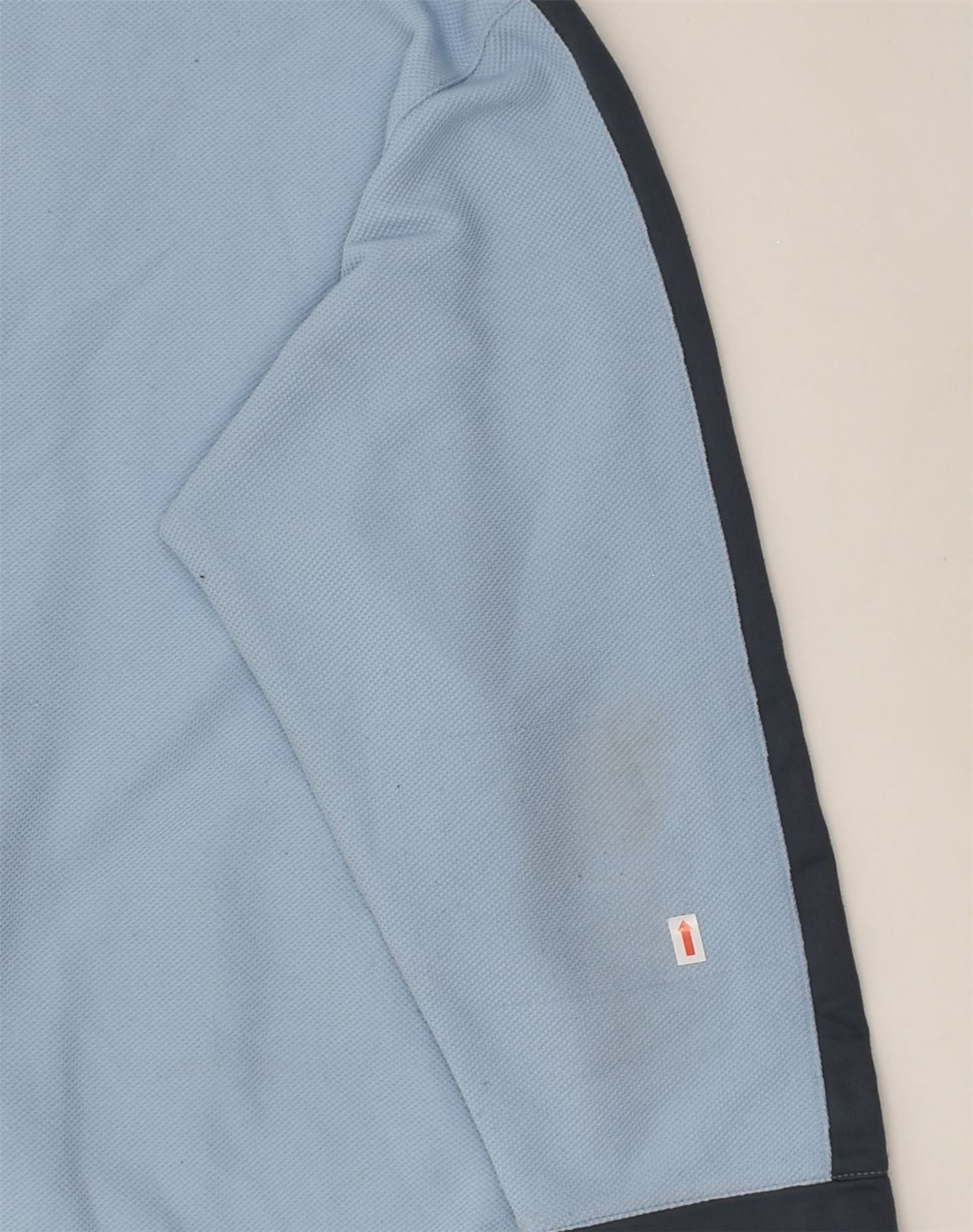 LOTTO Mens Tracksuit Top Jacket Large Blue Colourblock Polyester | Vintage Lotto | Thrift | Second-Hand Lotto | Used Clothing | Messina Hembry