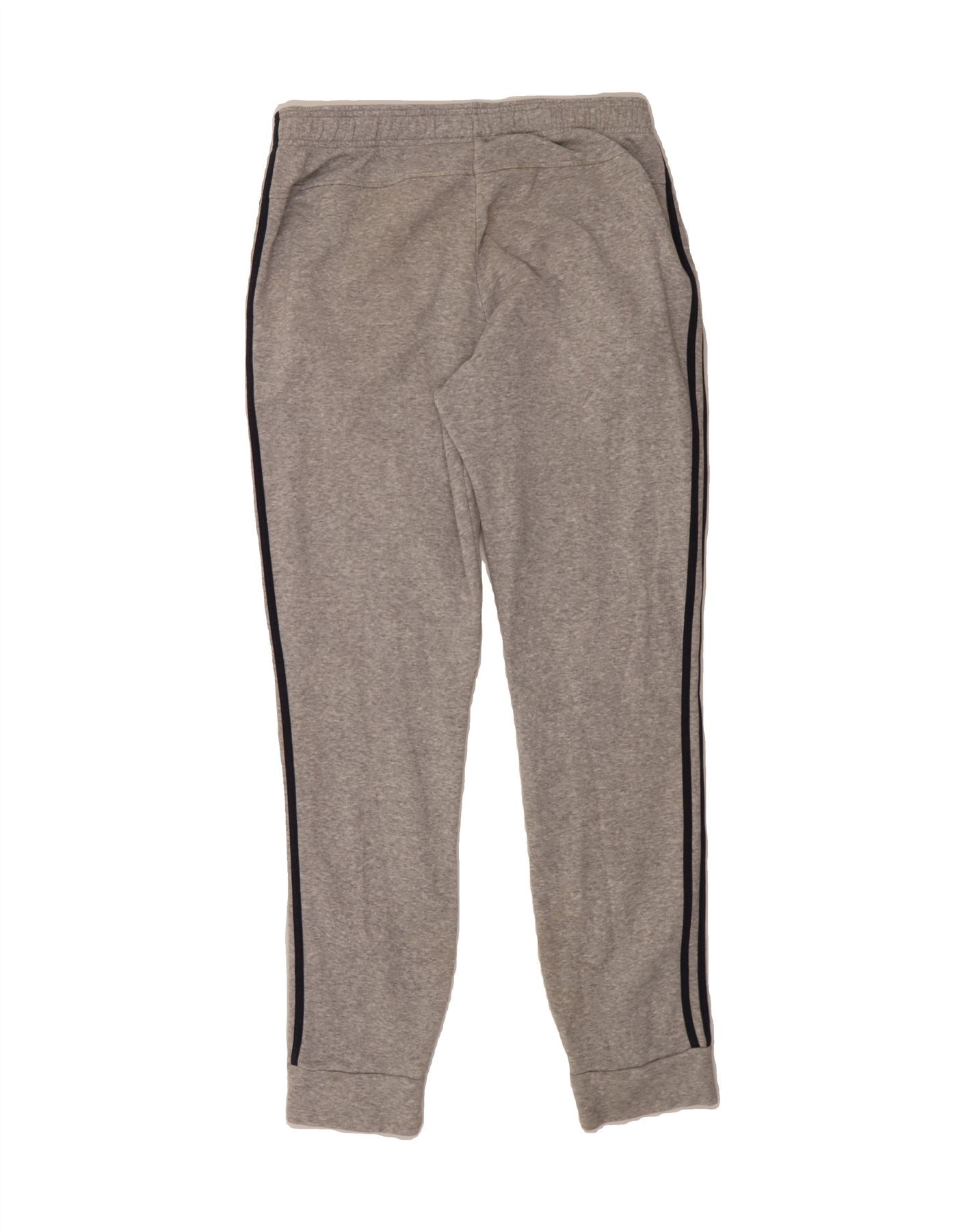 ADIDAS Mens Tracksuit Trousers Large Grey Cotton Vintage Adidas and Second-Hand Adidas from Messina Hembry