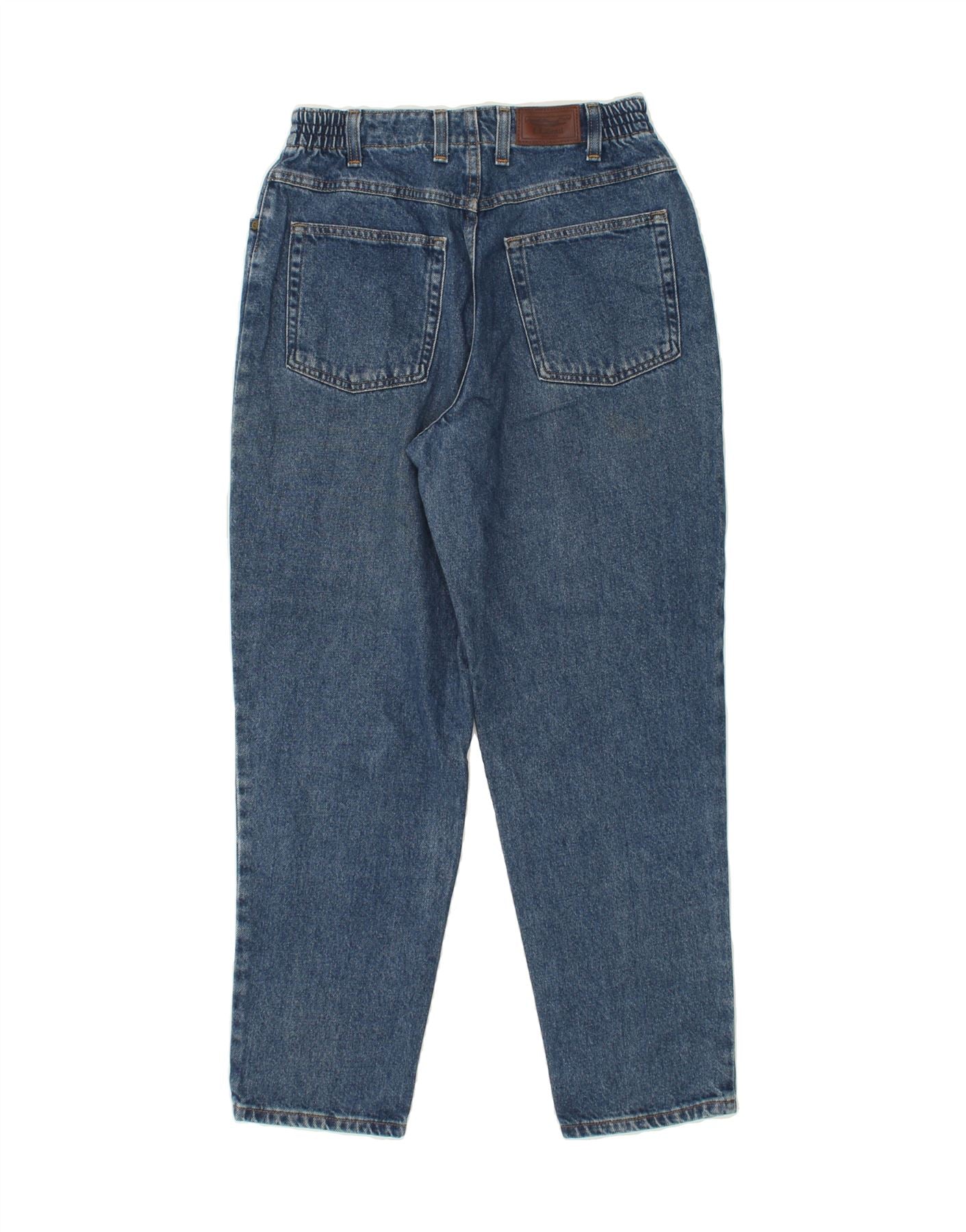 L.L.BEAN Womens Tapered Jeans UK 10 Small W26 L28 Blue Cotton Vintage L.L.Bean and Second-Hand L.L.Bean from Messina Hembry