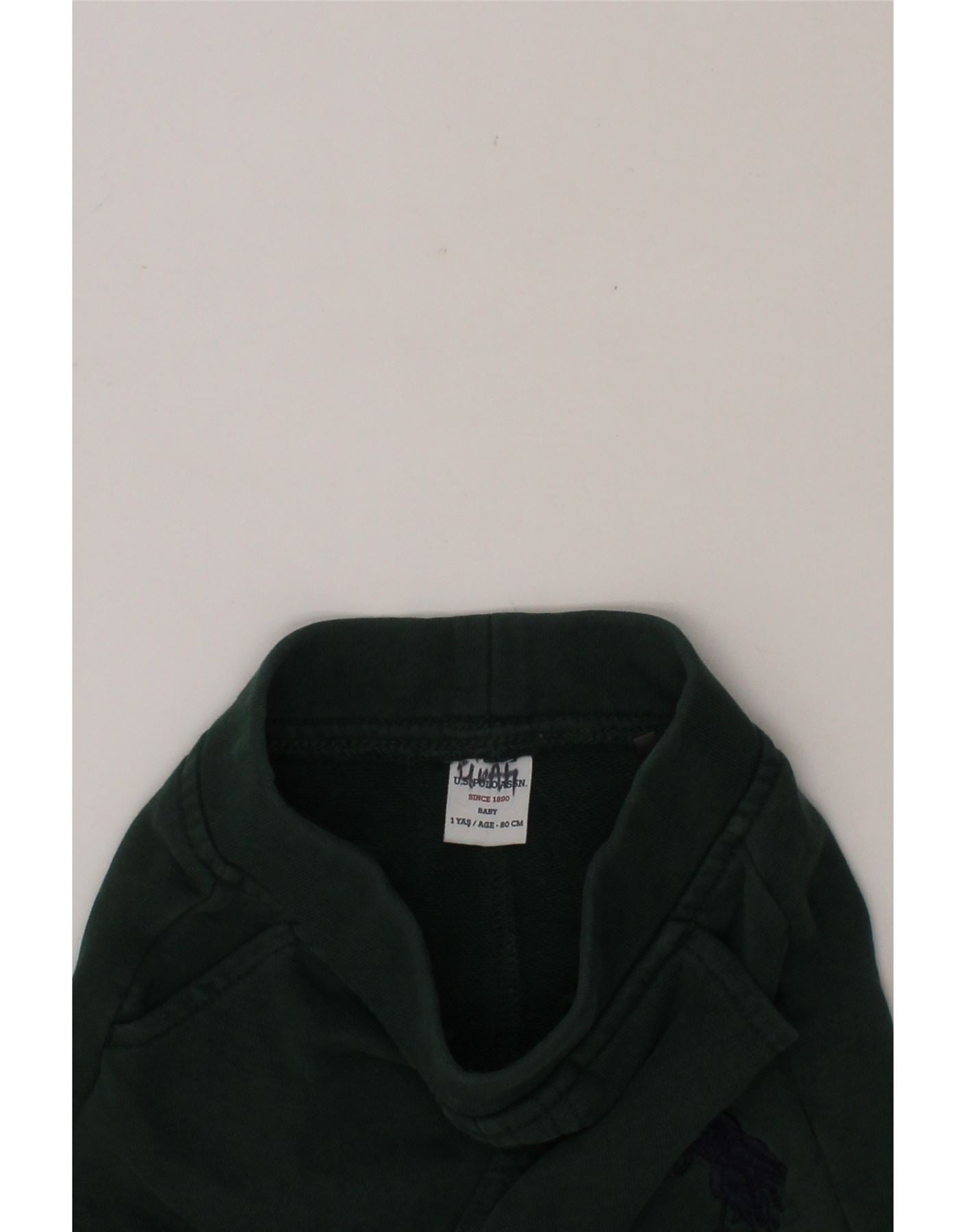 U.S. POLO ASSN. Baby Boys Graphic Tracksuit Trousers 9-12 Months  Green Vintage U.S. Polo Assn. and Second-Hand U.S. Polo Assn. from Messina Hembry