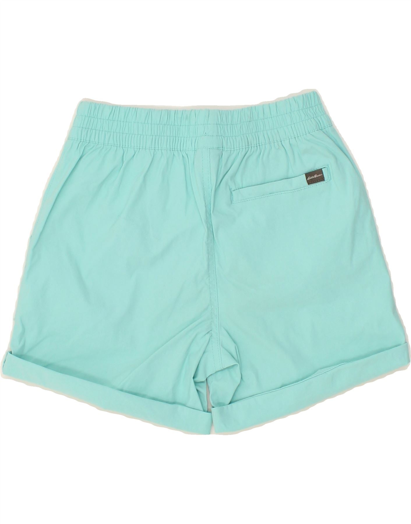 EDDIE BAUER Girls Casual Shorts 10-11 Years Large W24  Turquoise Nylon Vintage Eddie Bauer and Second-Hand Eddie Bauer from Messina Hembry