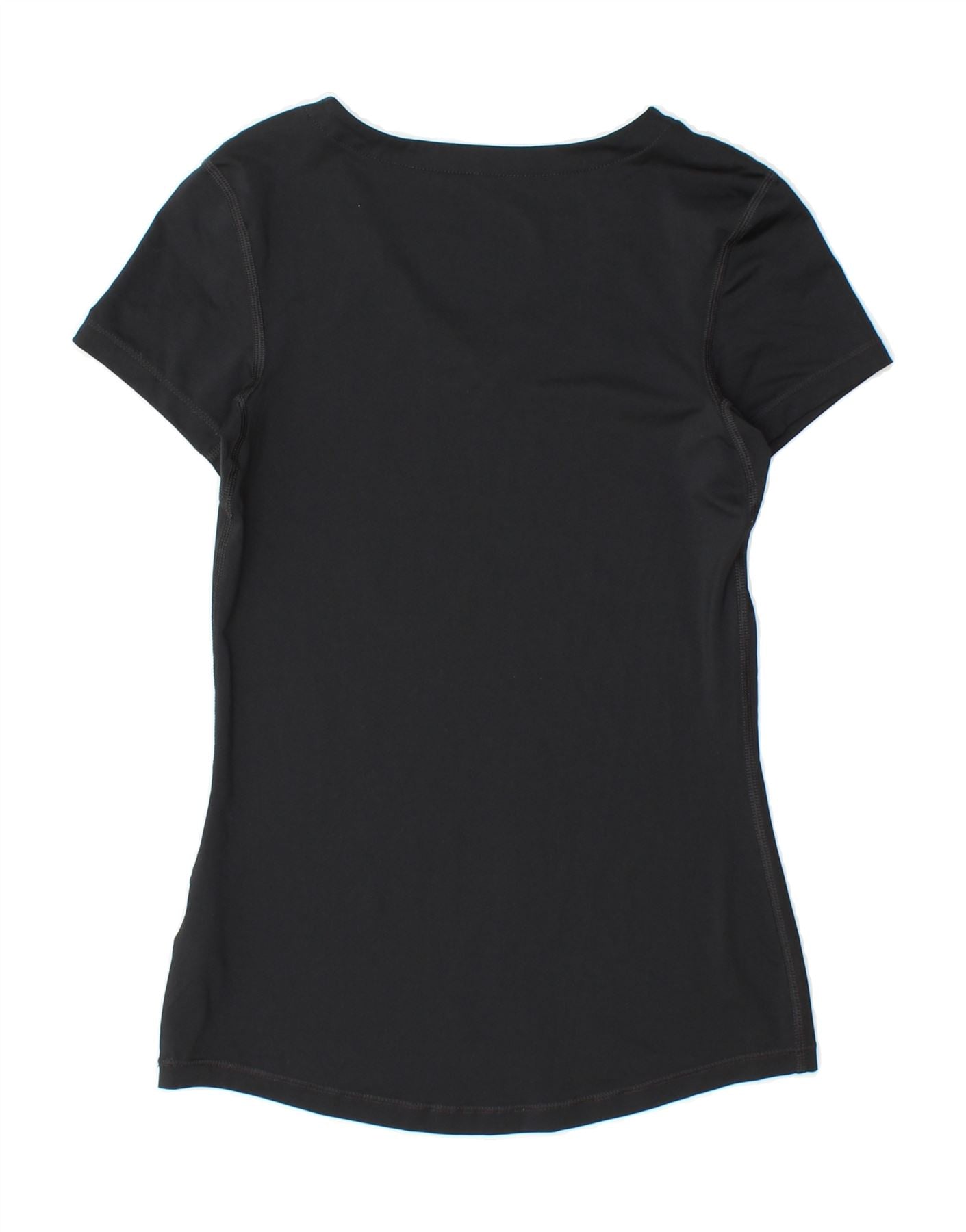 NIKE Womens Dri Fit T-Shirt Top UK 10 Small Black Polyester Vintage Nike and Second-Hand Nike from Messina Hembry