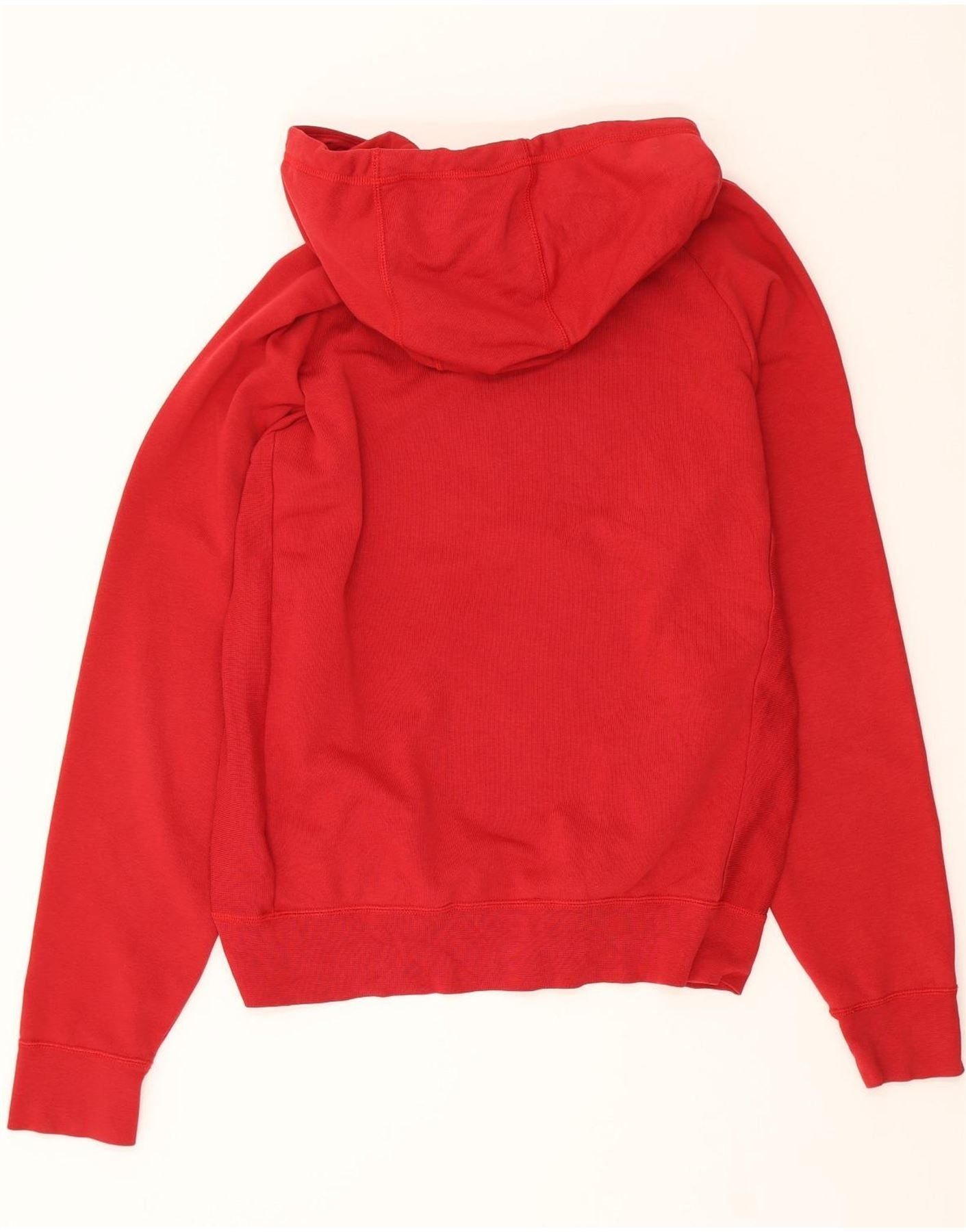 JORDAN Mens Dri Fit Hoodie Jumper Small Red Cotton Vintage Jordan and Second-Hand Jordan from Messina Hembry