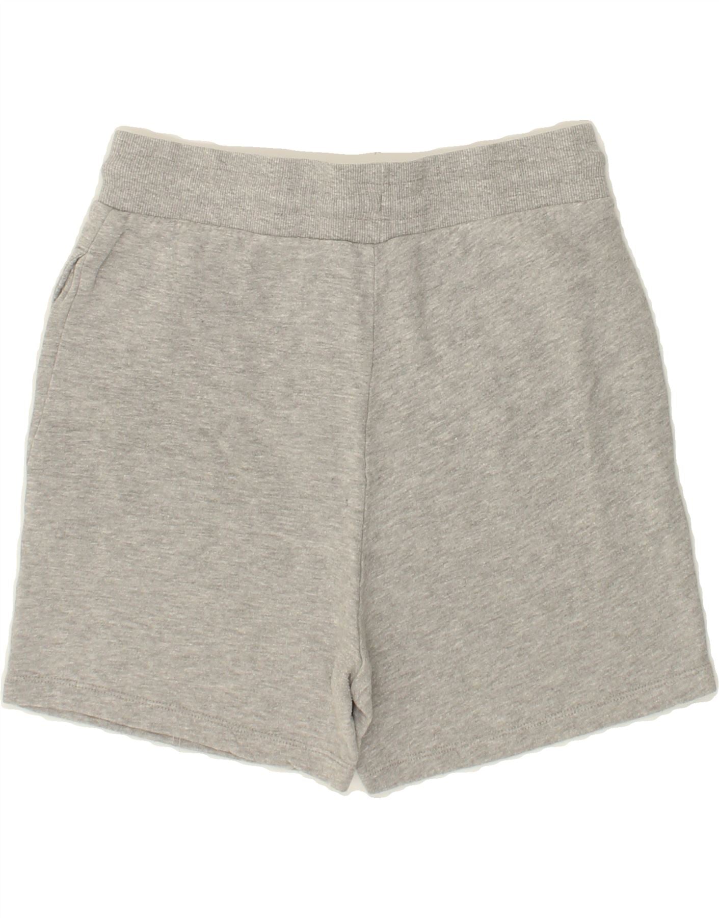 JACK & JONES Mens Sport Shorts Small Grey Cotton Vintage Jack & Jones and Second-Hand Jack & Jones from Messina Hembry