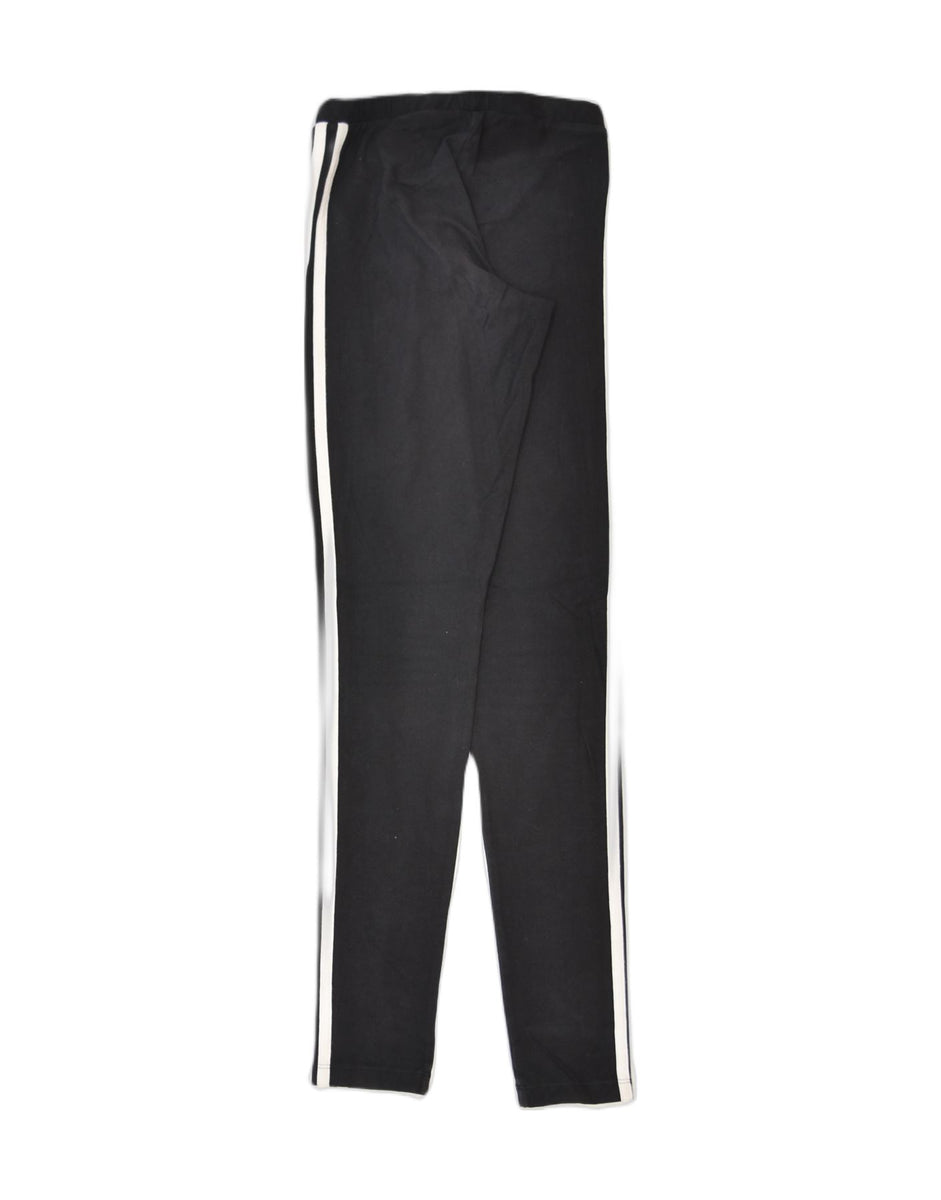 NIKE Womens Tracksuit Trousers Joggers UK 18 XL Black Cotton