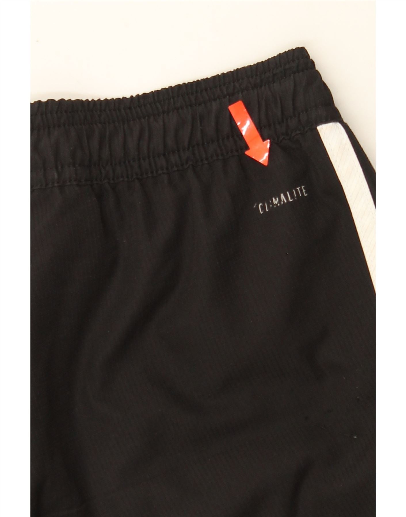 ADIDAS Boys Climalite Tracksuit Trousers Joggers 11-12 Years Black Vintage Adidas and Second-Hand Adidas from Messina Hembry