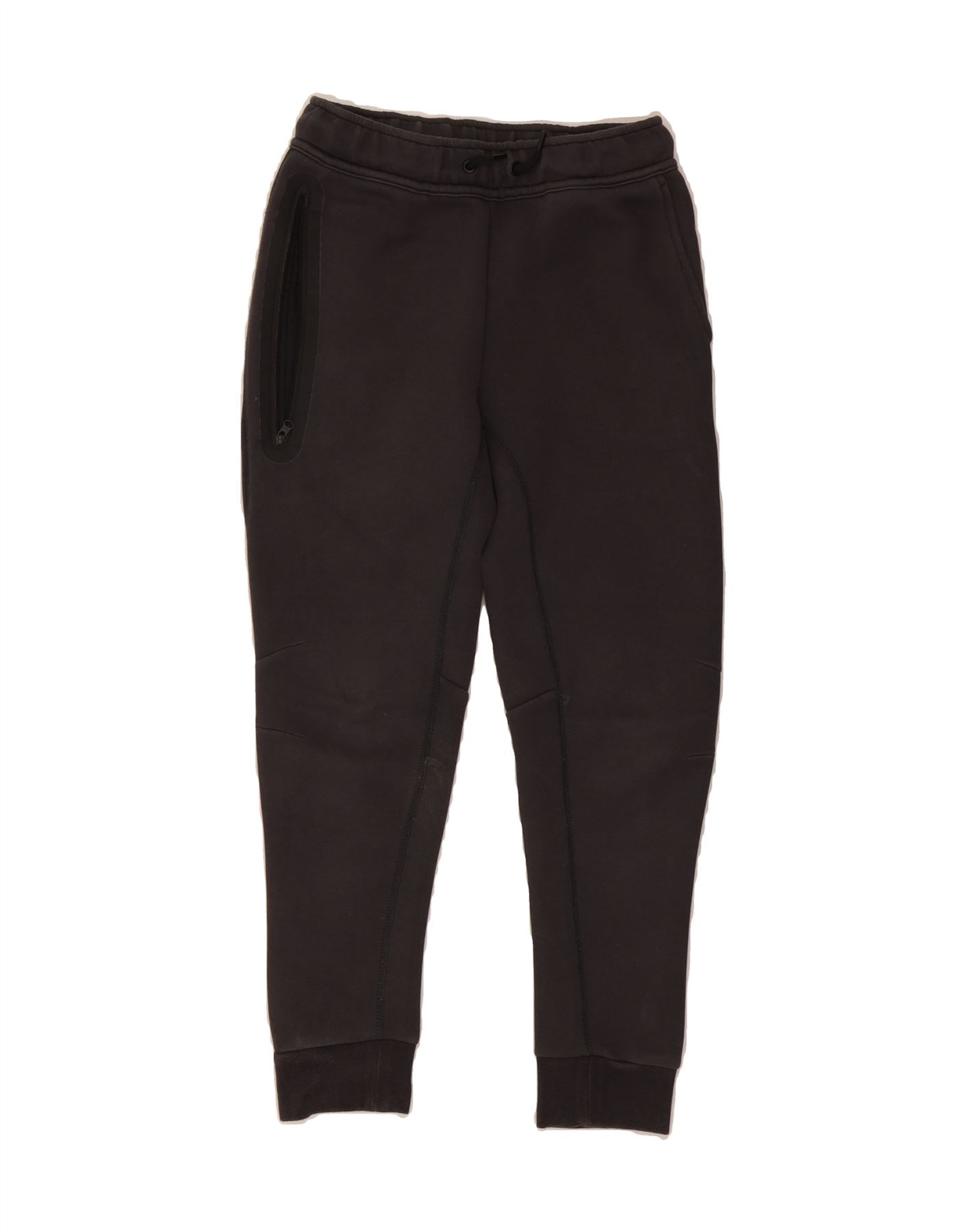 NIKE Boys Tracksuit Trousers Joggers 10-11 Years Medium Black Cotton Vintage Nike and Second-Hand Nike from Messina Hembry