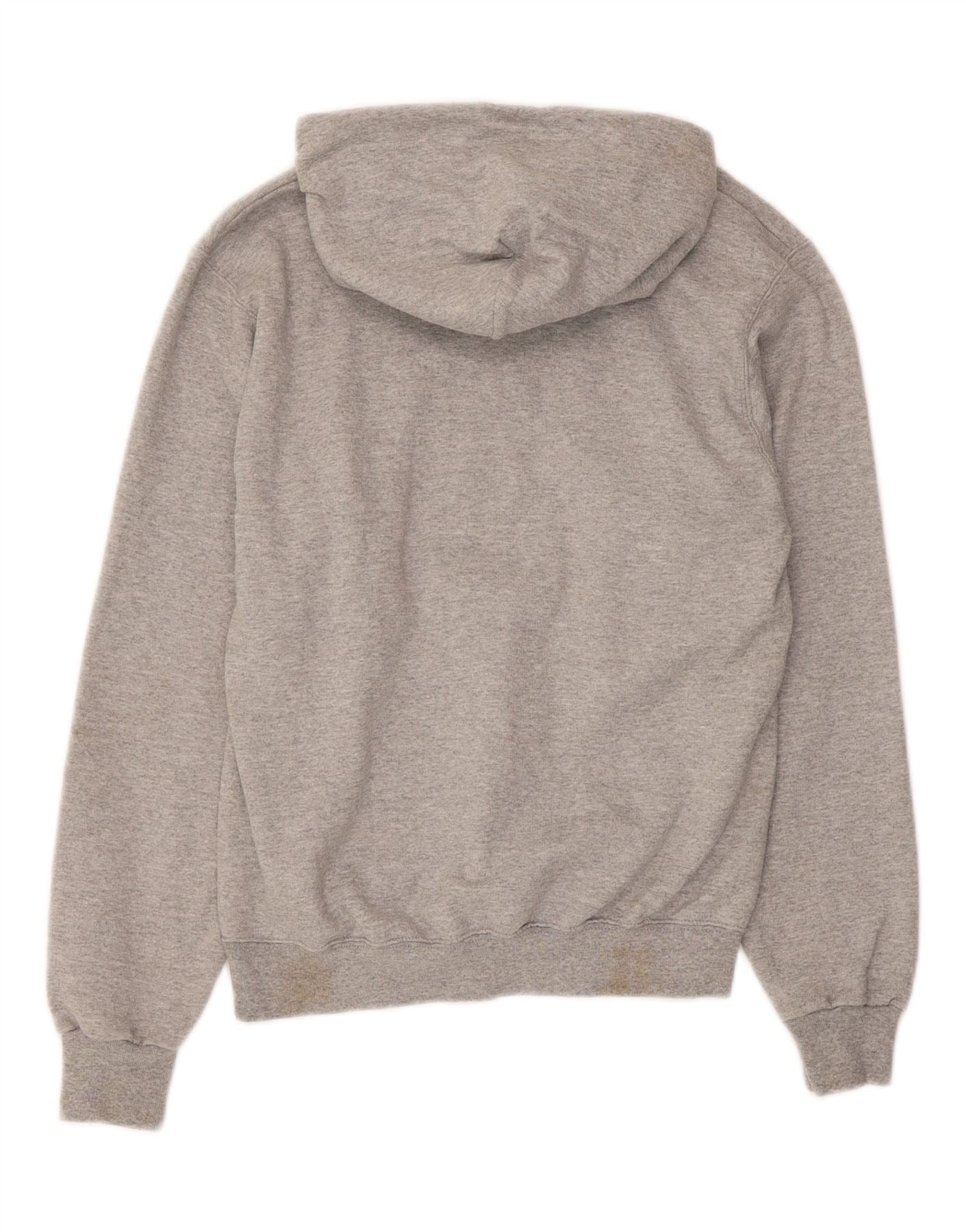 CHAMPION Mens Drexel Nursing Graphic Hoodie Jumper Small Grey Vintage Champion and Second-Hand Champion from Messina Hembry