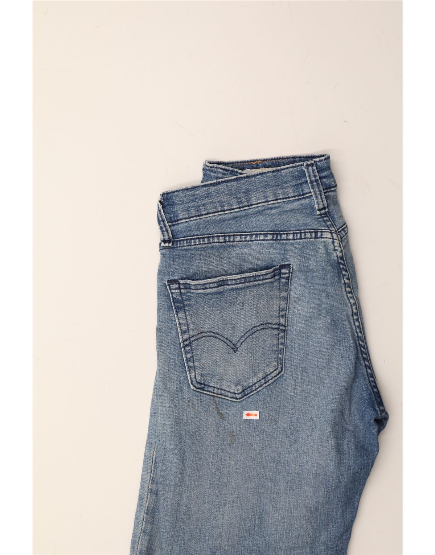 LEVI'S Mens Straight Jeans W32 L32 Blue Cotton Vintage Levi's and Second-Hand Levi's from Messina Hembry