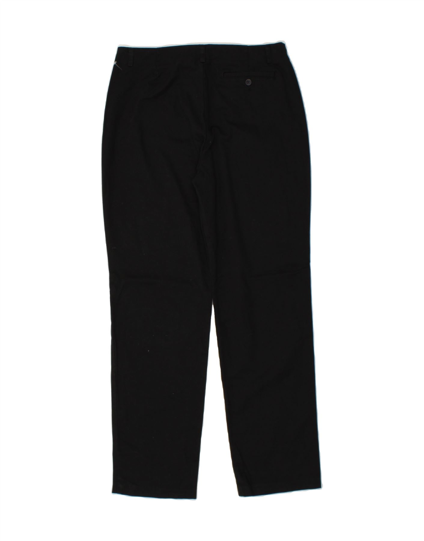 DOCKERS Womens High Waist Chino Trousers US 14 Large W30 L30 Black Cotton Vintage Dockers and Second-Hand Dockers from Messina Hembry