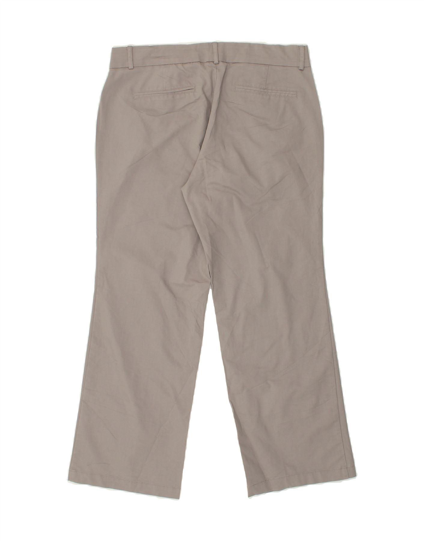 DOCKERS Womens Bootcut Casual Trousers US 12 Large W34 L28  Grey Cotton Vintage Dockers and Second-Hand Dockers from Messina Hembry