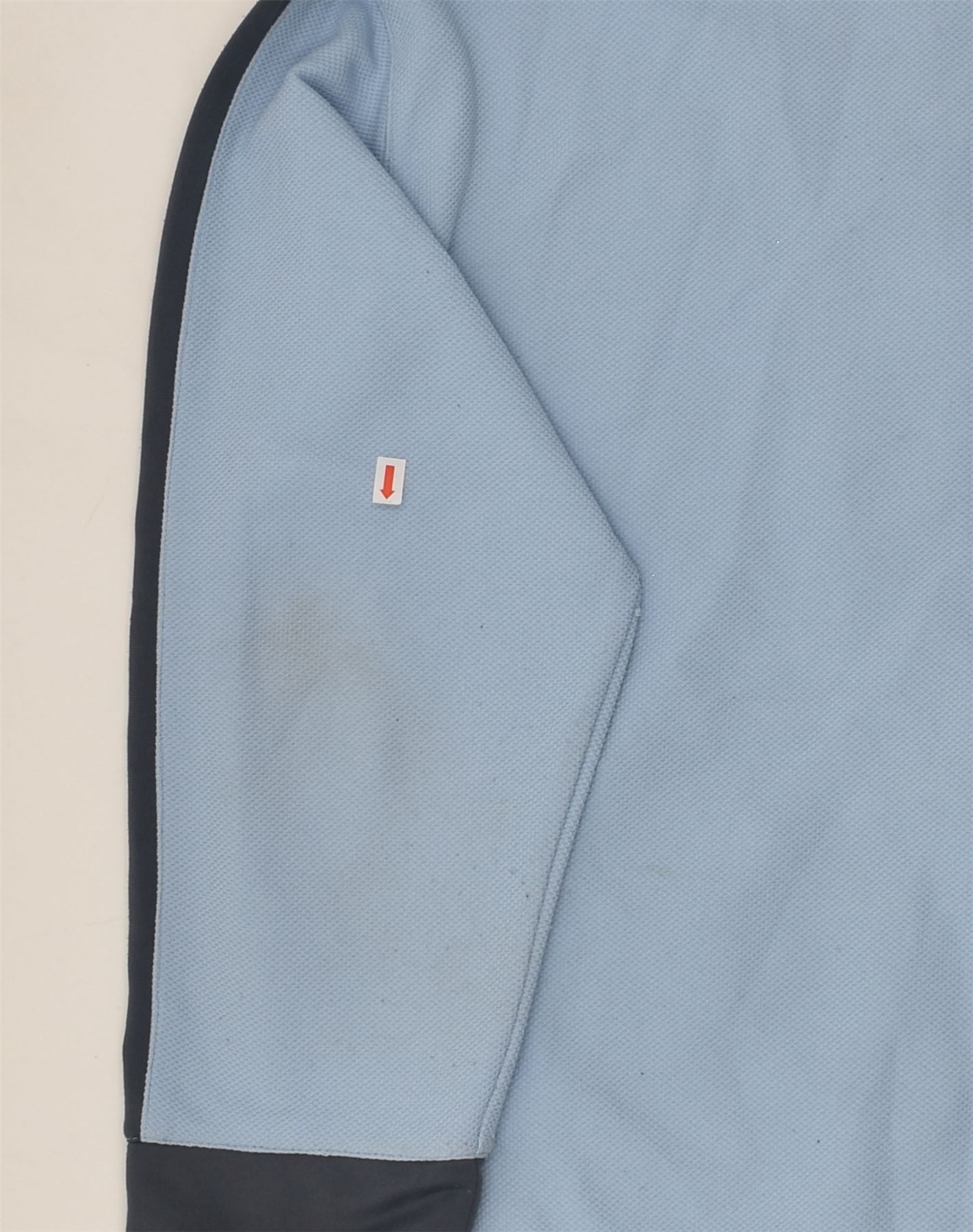 LOTTO Mens Tracksuit Top Jacket Large Blue Colourblock Polyester | Vintage Lotto | Thrift | Second-Hand Lotto | Used Clothing | Messina Hembry