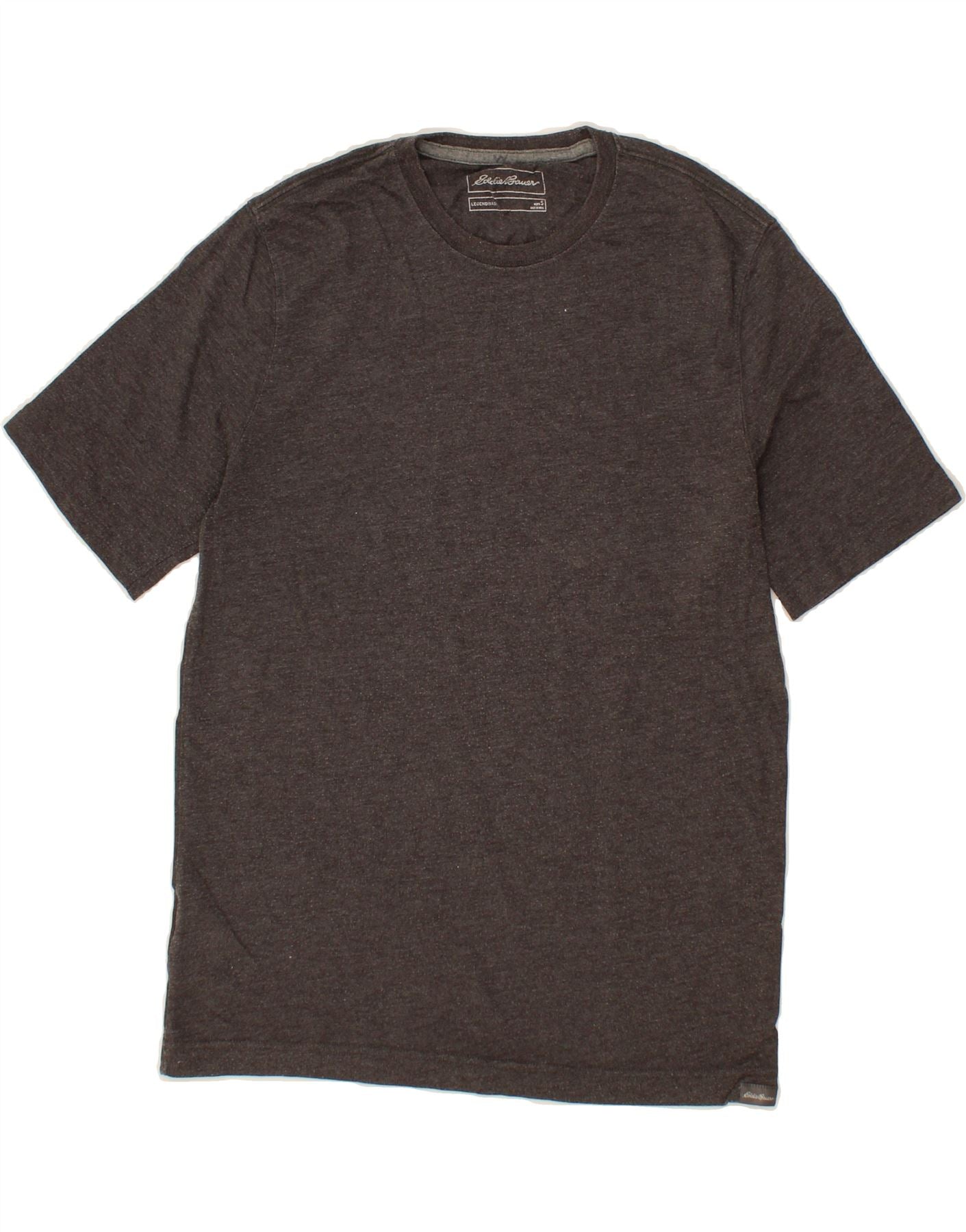 EDDIE BAUER Mens T-Shirt Top Small Grey Cotton Vintage Eddie Bauer and Second-Hand Eddie Bauer from Messina Hembry