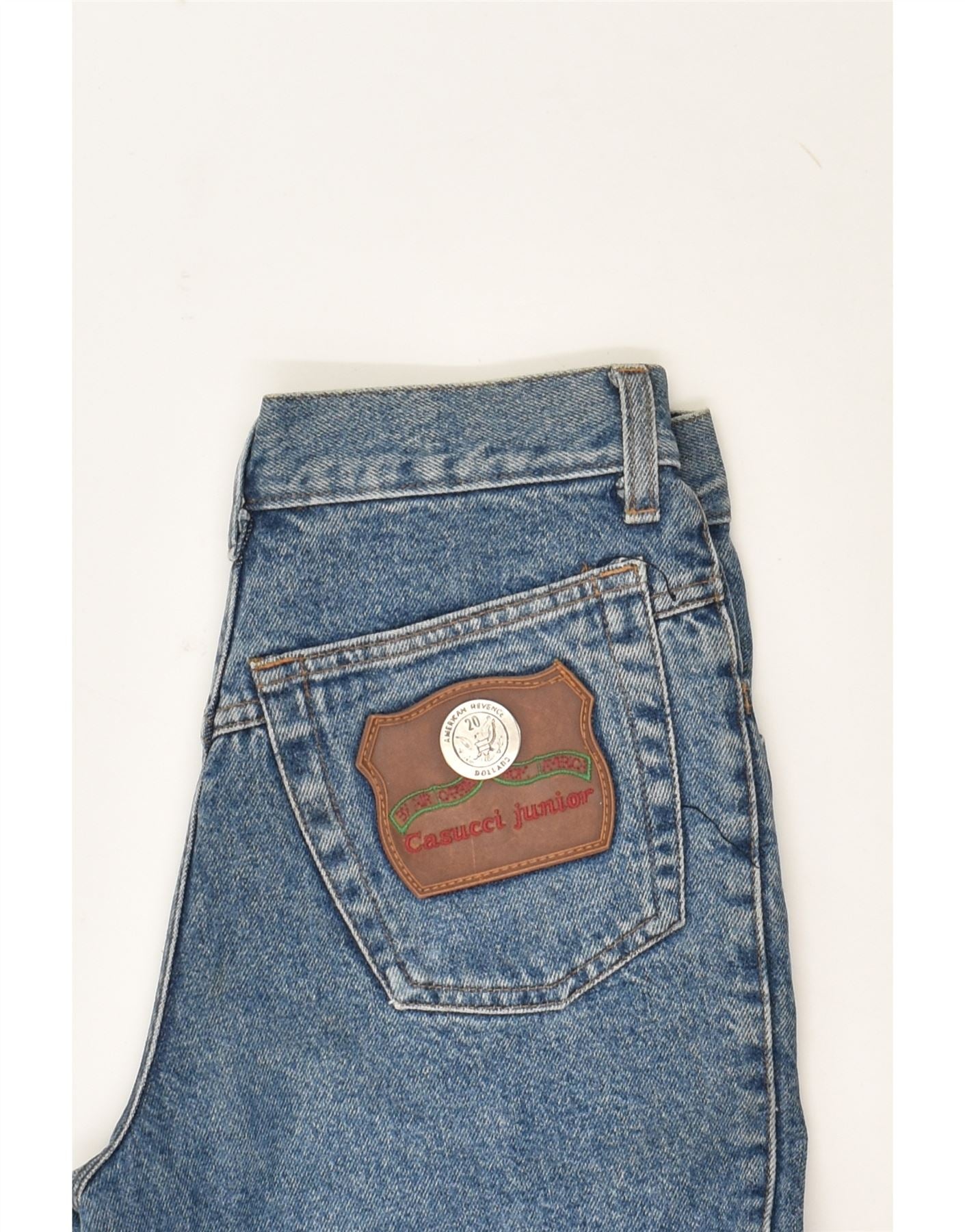 CASSUCI Boys Tapered Jeans 15-16 Years W26 L30  Blue Cotton | Vintage Cassuci | Thrift | Second-Hand Cassuci | Used Clothing | Messina Hembry