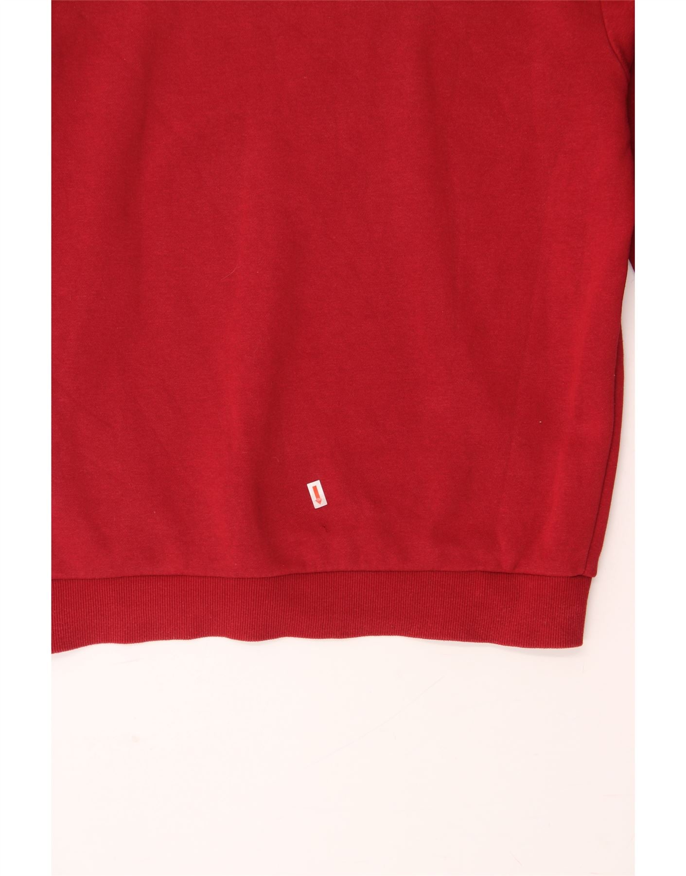 FILA Mens Graphic Sweatshirt Jumper Medium Red Cotton Vintage Fila and Second-Hand Fila from Messina Hembry