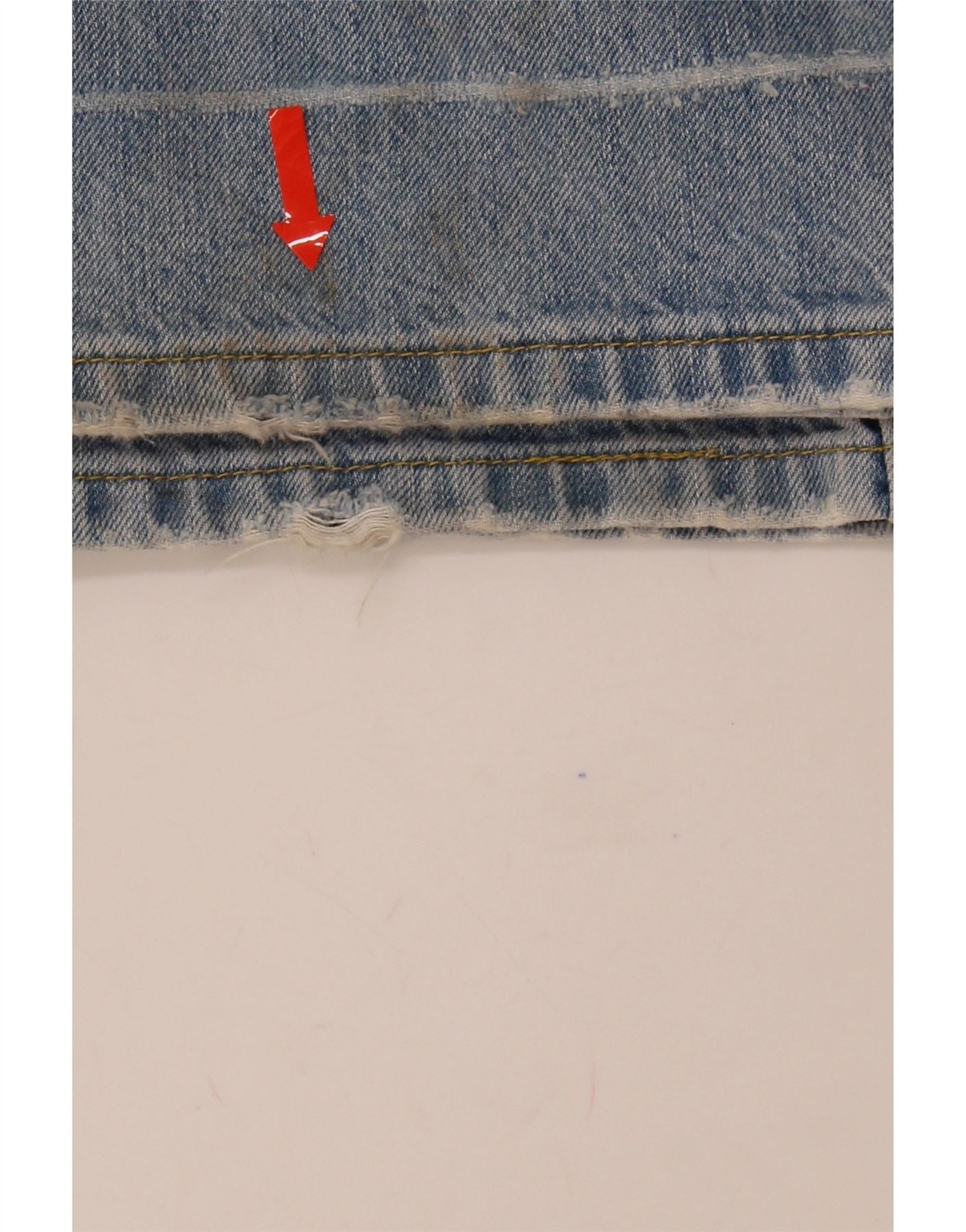 LEVI'S Mens 506 Standard Fit Straight Jeans W36 L34 Blue Cotton Vintage Levi's and Second-Hand Levi's from Messina Hembry