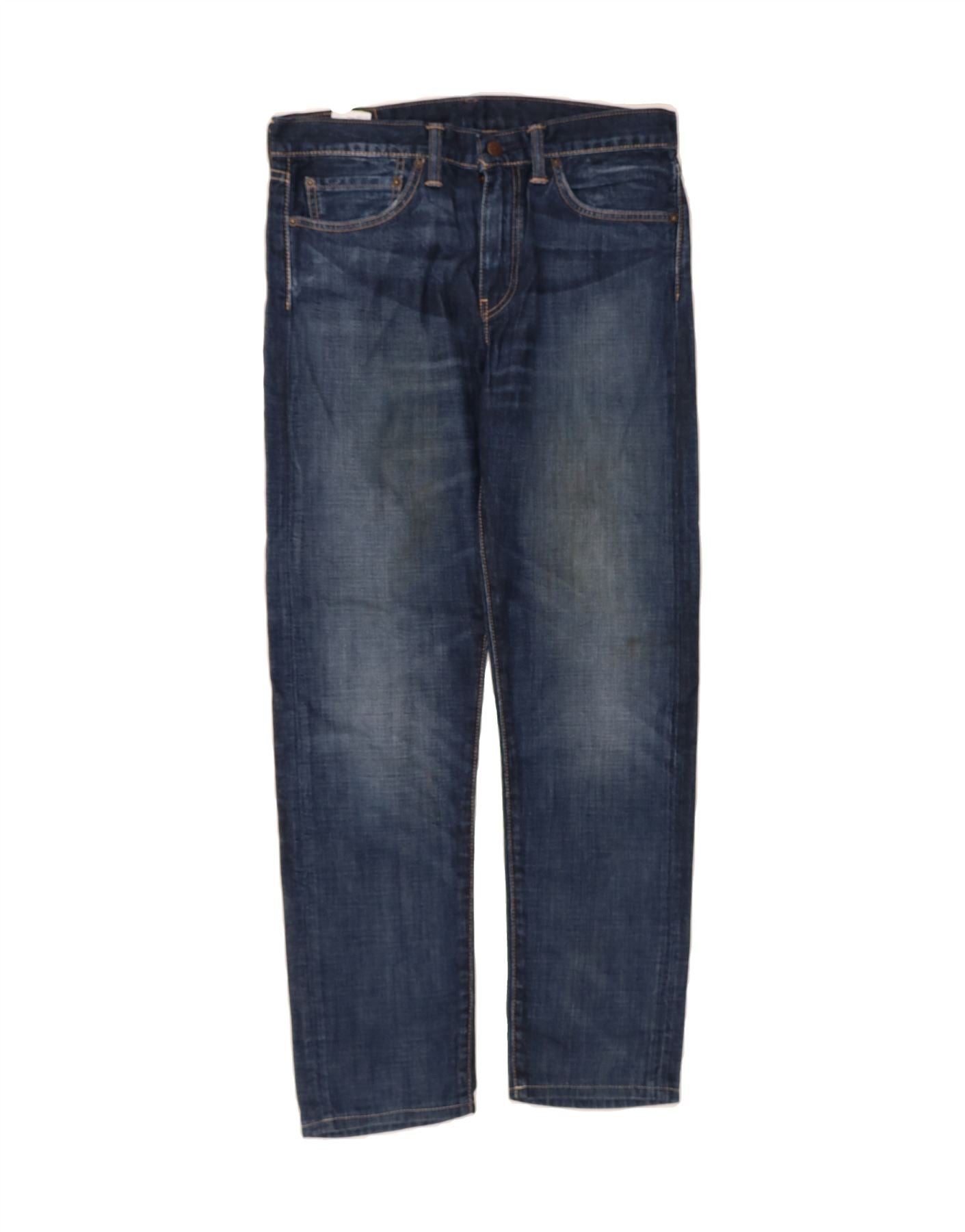 LEVI'S Mens 508 Tapered Jeans W32 L30 Navy Blue Cotton Vintage Levi's and Second-Hand Levi's from Messina Hembry