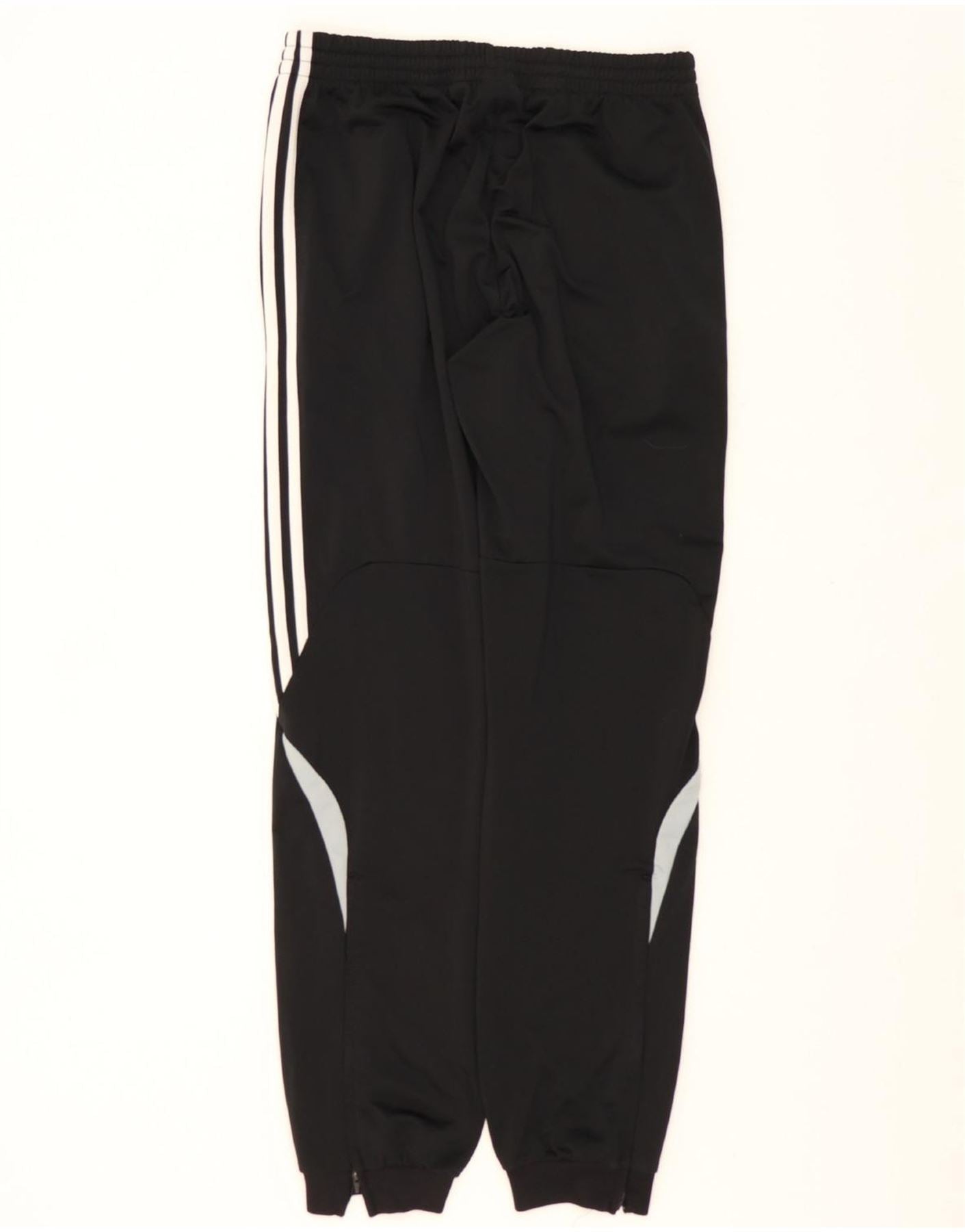 ADIDAS Mens Tracksuit Trousers Joggers UK 38/40 Medium  Black Polyester Vintage Adidas and Second-Hand Adidas from Messina Hembry