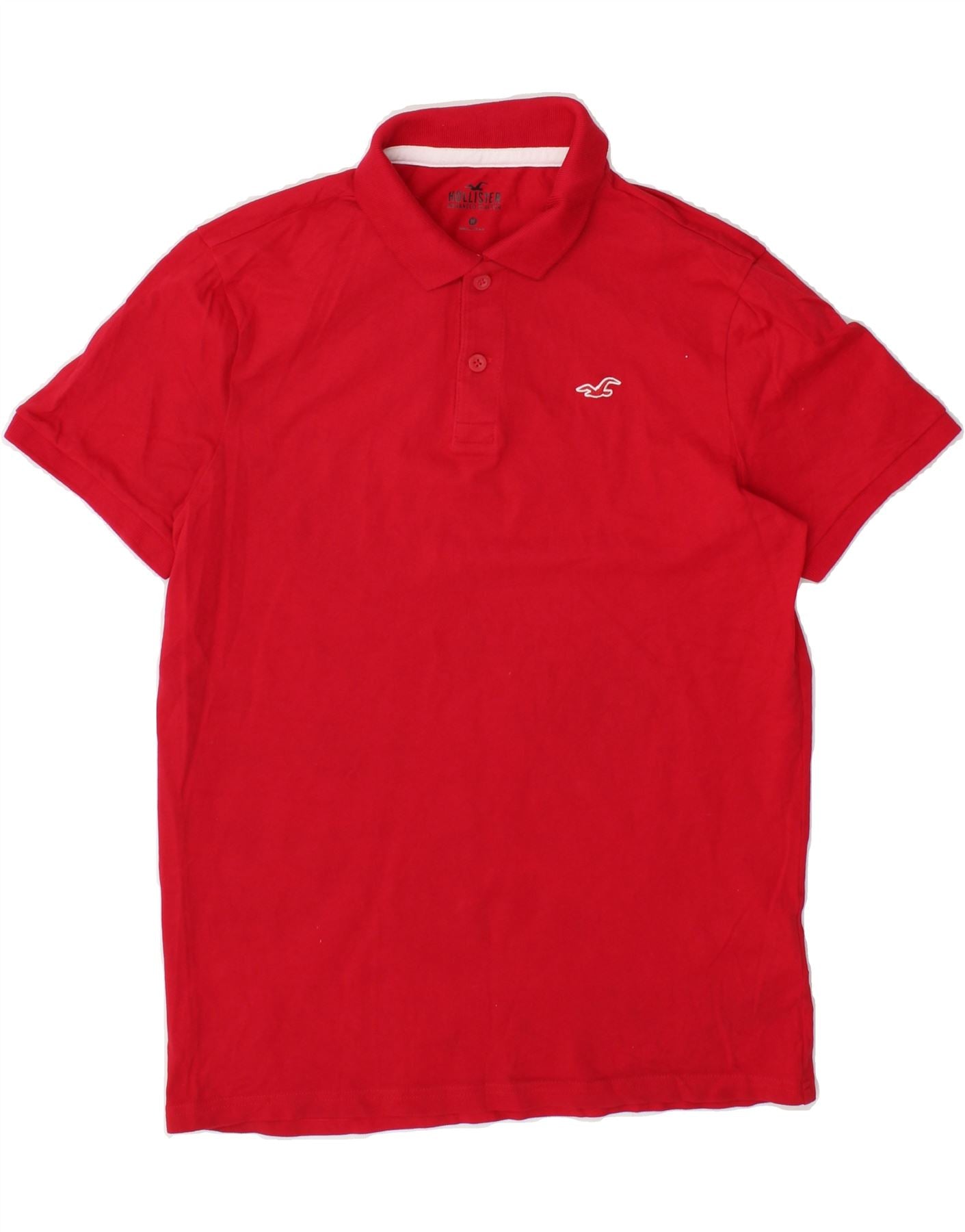 HOLLISTER Mens Polo Shirt Medium Pink Cotton Vintage Hollister and Second-Hand Hollister from Messina Hembry