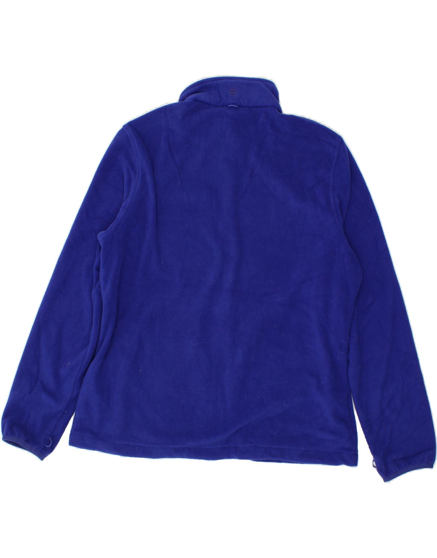 MOUNTAIN WAREHOUSE Womens Fleece Jacket UK 16 Large Blue Polyester Vintage Mountain Warehouse and Second-Hand Mountain Warehouse from Messina Hembry