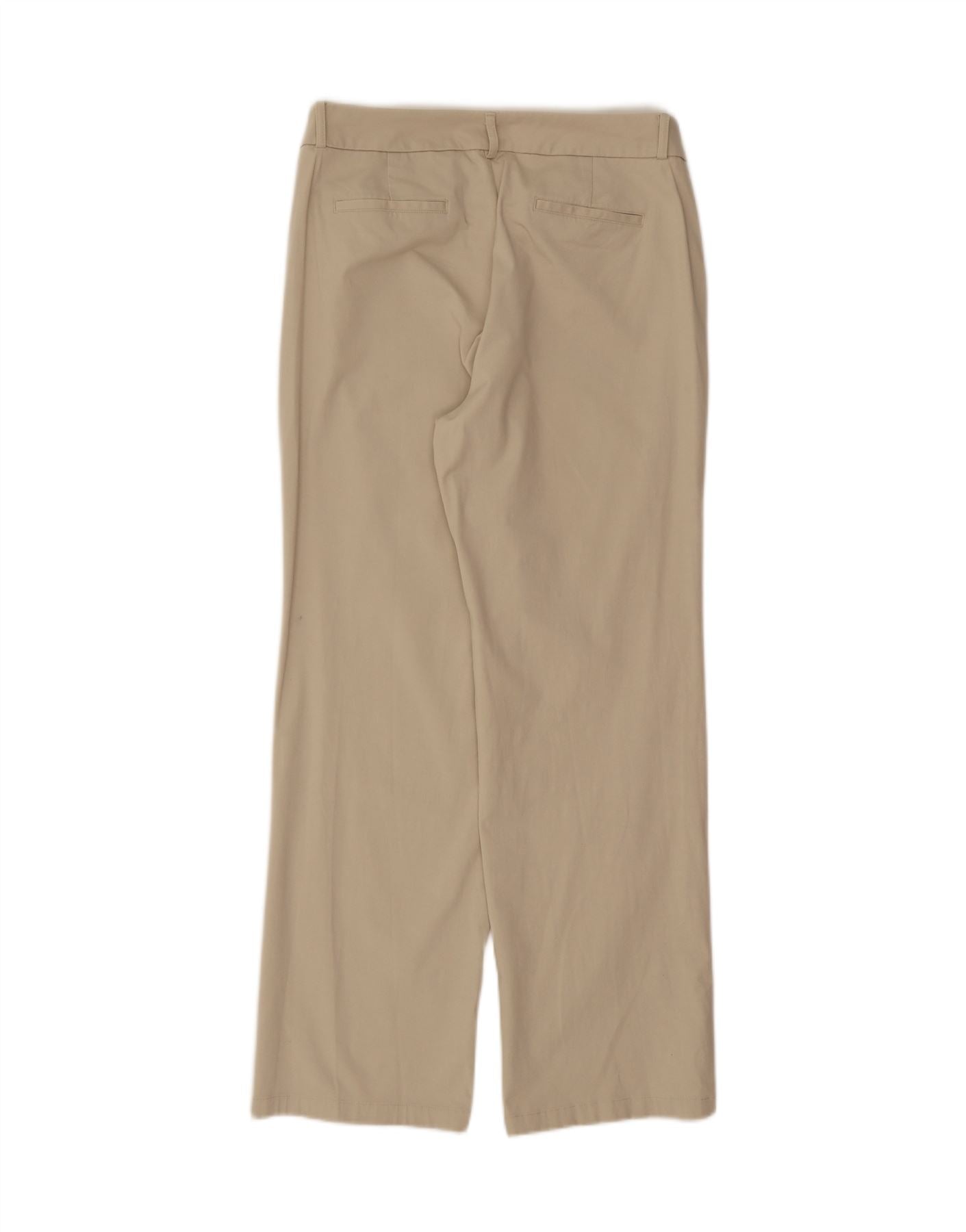 DOCKERS Womens Straight Casual Trousers US 12 Large W32 L30 Beige Cotton Vintage Dockers and Second-Hand Dockers from Messina Hembry