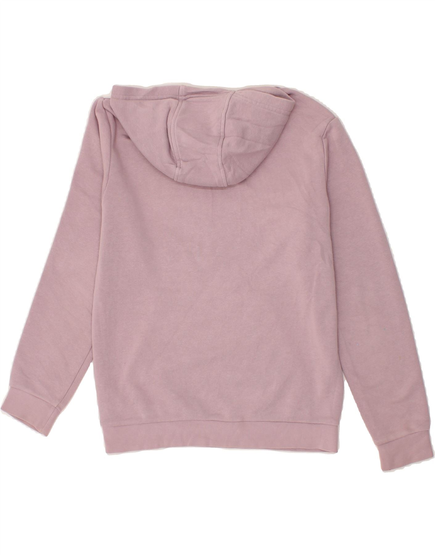 ADIDAS Girls Graphic Hoodie Jumper 11-12 Years Purple Cotton Vintage Adidas and Second-Hand Adidas from Messina Hembry