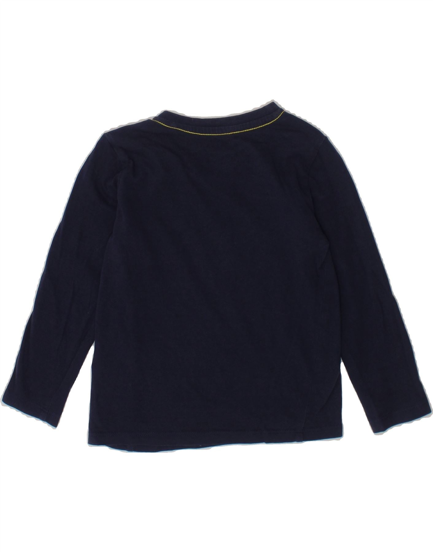 GUESS Baby Boys Graphic Top Long Sleeve 18-24 Months Navy Blue Cotton Vintage Guess and Second-Hand Guess from Messina Hembry