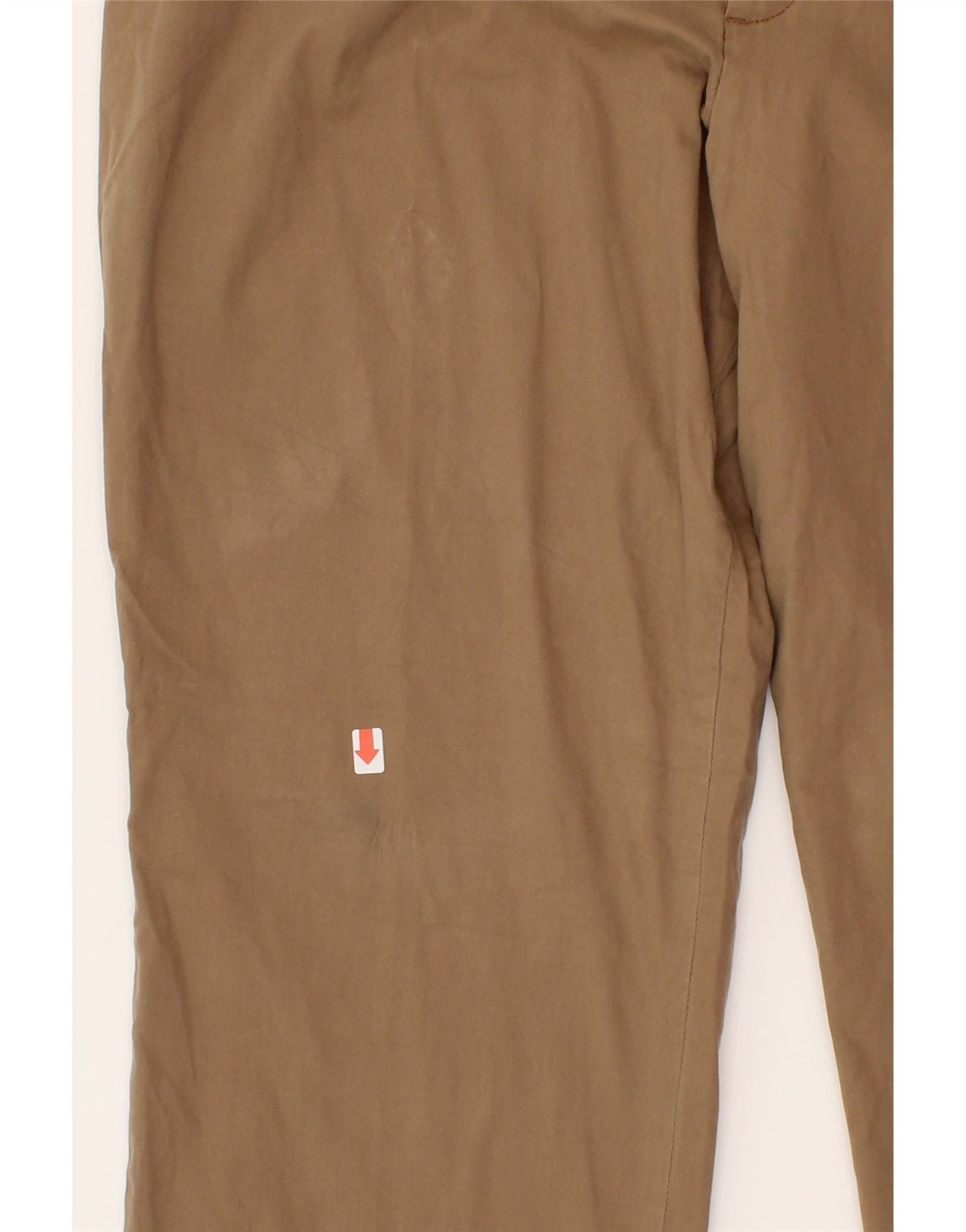 WRANGLER Mens Straight Chino Trousers W40 L30 Brown Cotton Vintage Wrangler and Second-Hand Wrangler from Messina Hembry