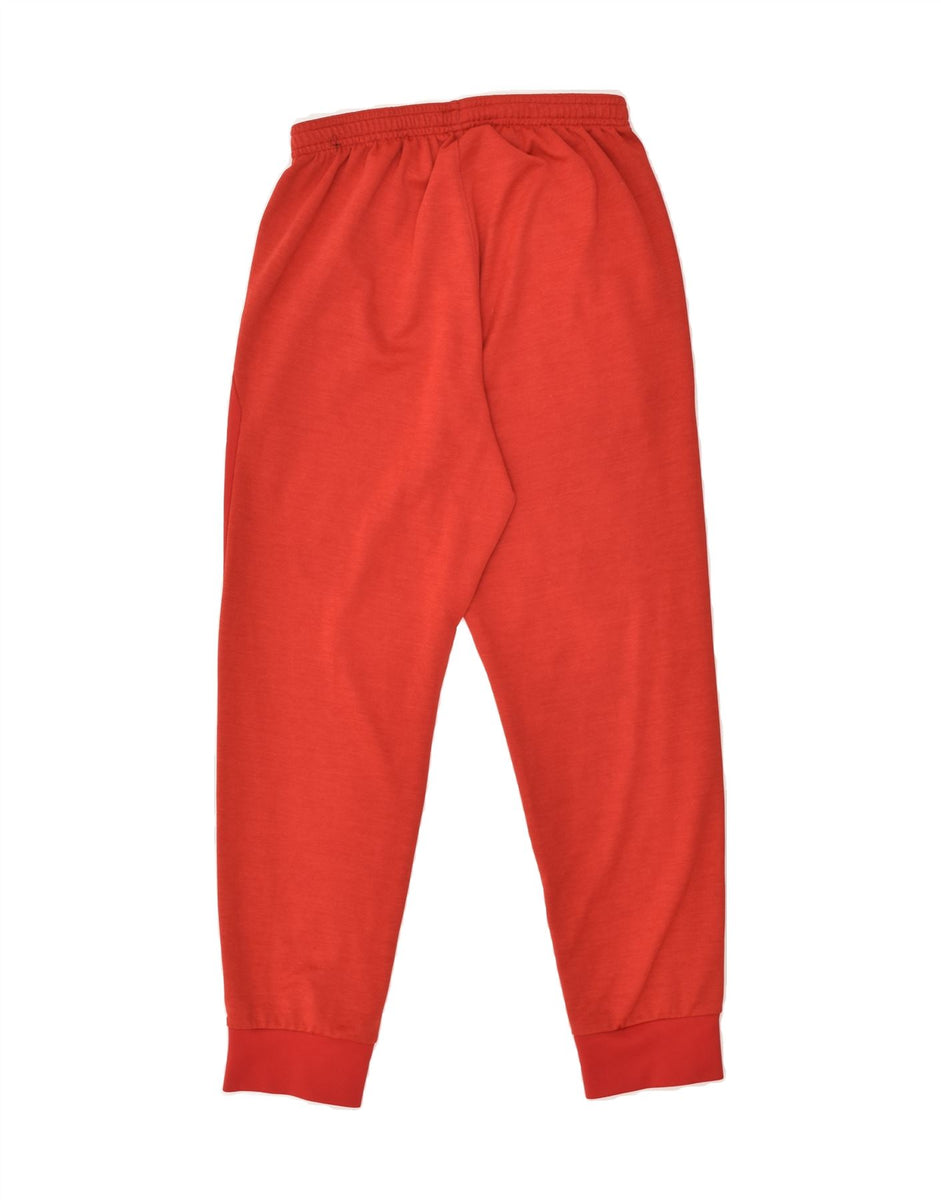 NIKE Womens Tracksuit Trousers Joggers UK 18 XL Red Polyester