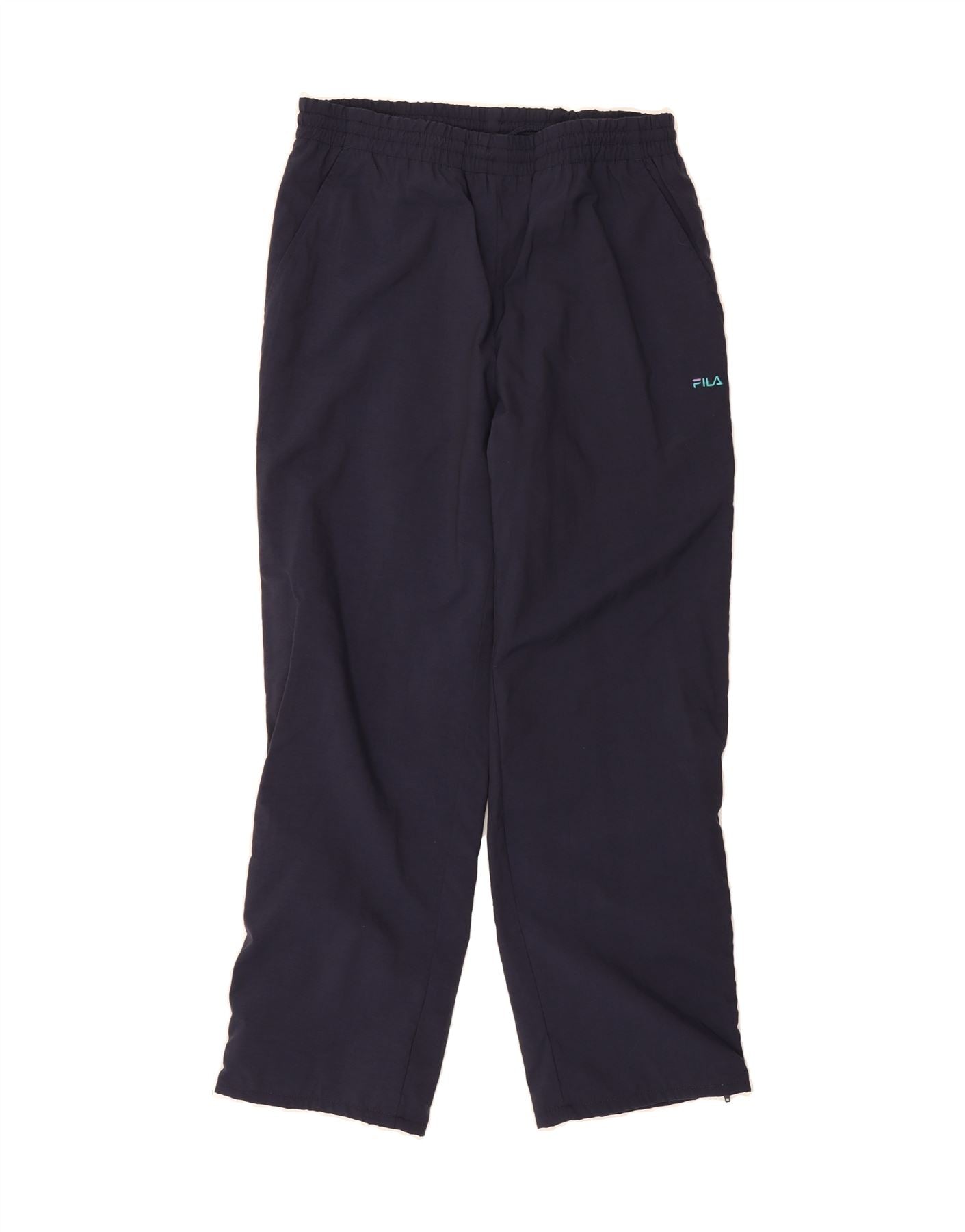 FILA Mens Tracksuit Trousers IT 46 Small Navy Blue Nylon Vintage Fila and Second-Hand Fila from Messina Hembry
