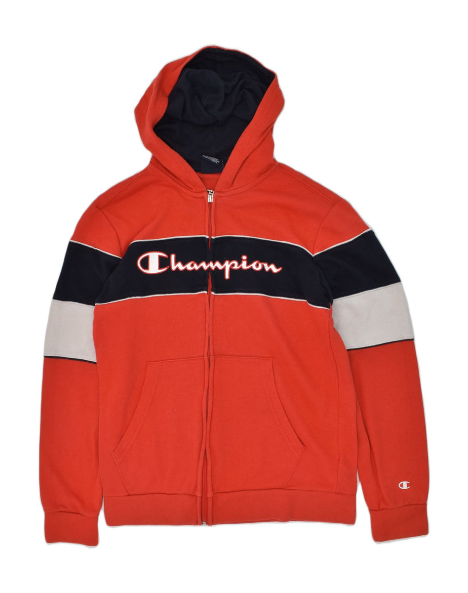 White and store red champion sweater