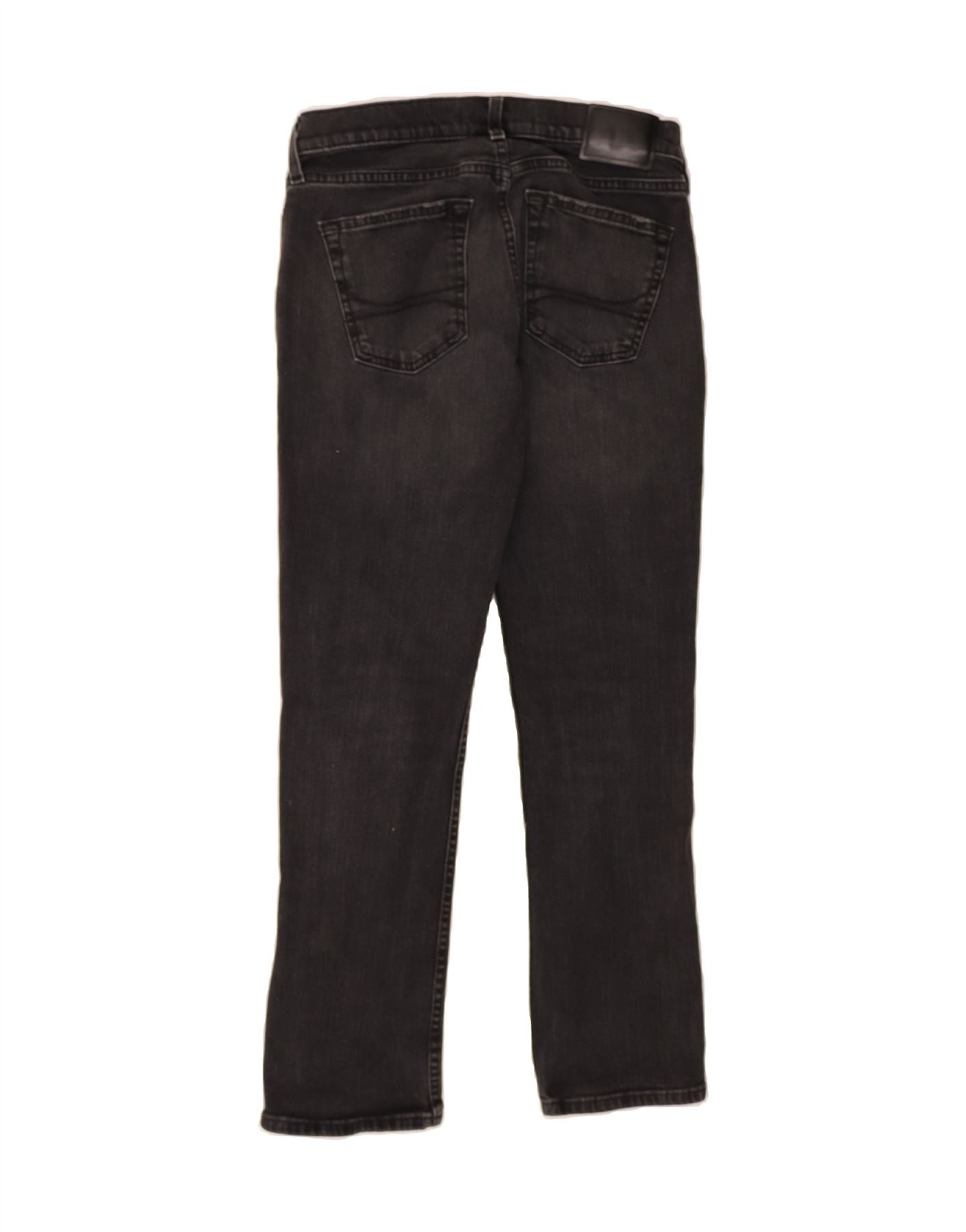 HOLLISTER Mens Slim Straight Jeans W30 L30 Grey Cotton Vintage Hollister and Second-Hand Hollister from Messina Hembry