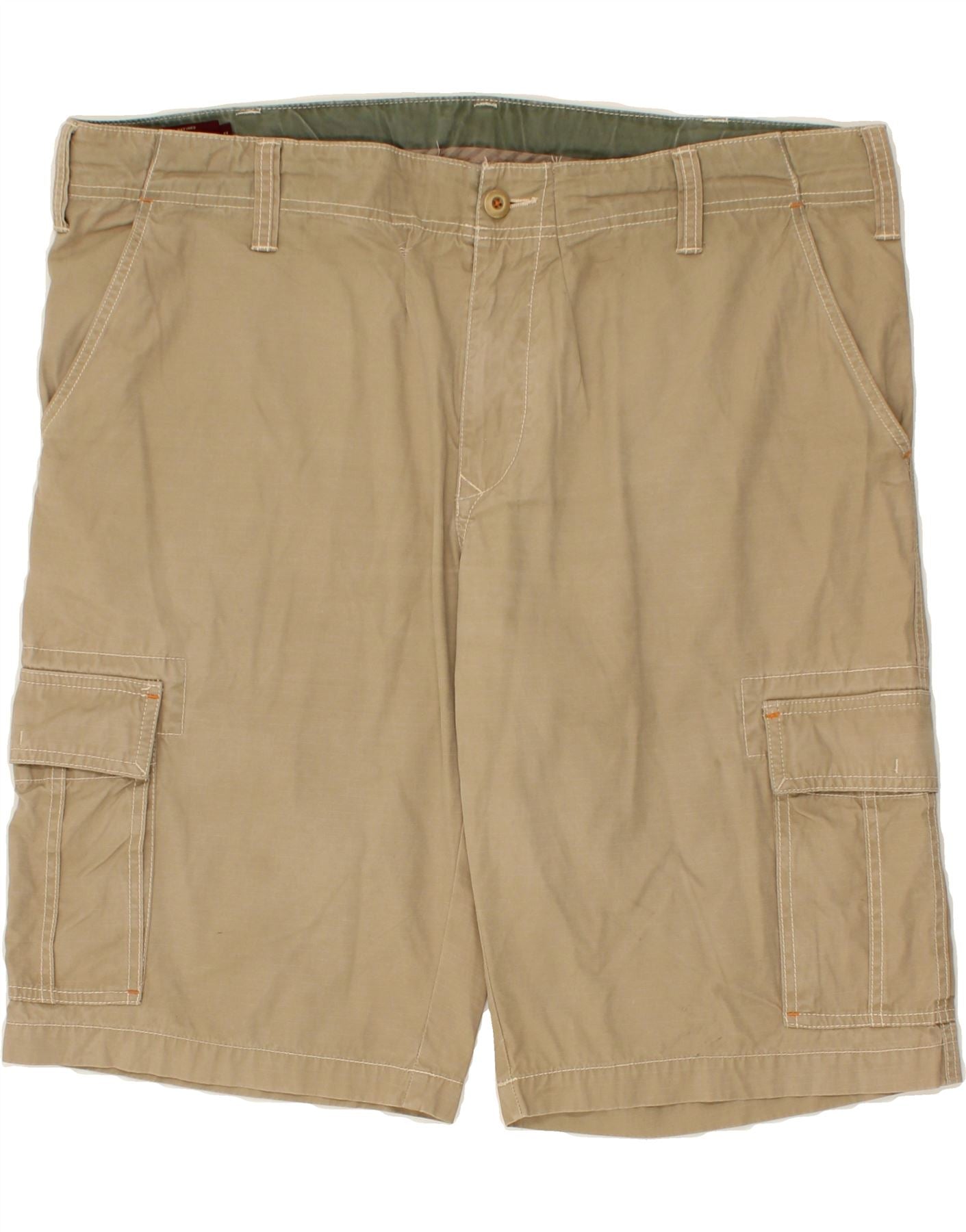MARLBORO CLASSICS Mens Cargo Shorts W42 2XL Beige Vintage Marlboro Classics and Second-Hand Marlboro Classics from Messina Hembry