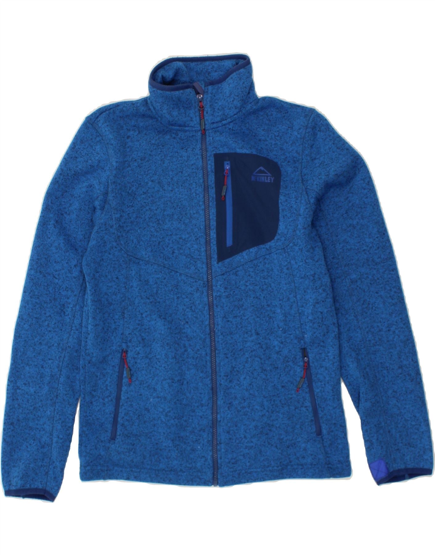 MCKINLEY Mens Tracksuit Top Jacket Medium Blue Polyester Vintage McKinley and Second-Hand McKinley from Messina Hembry