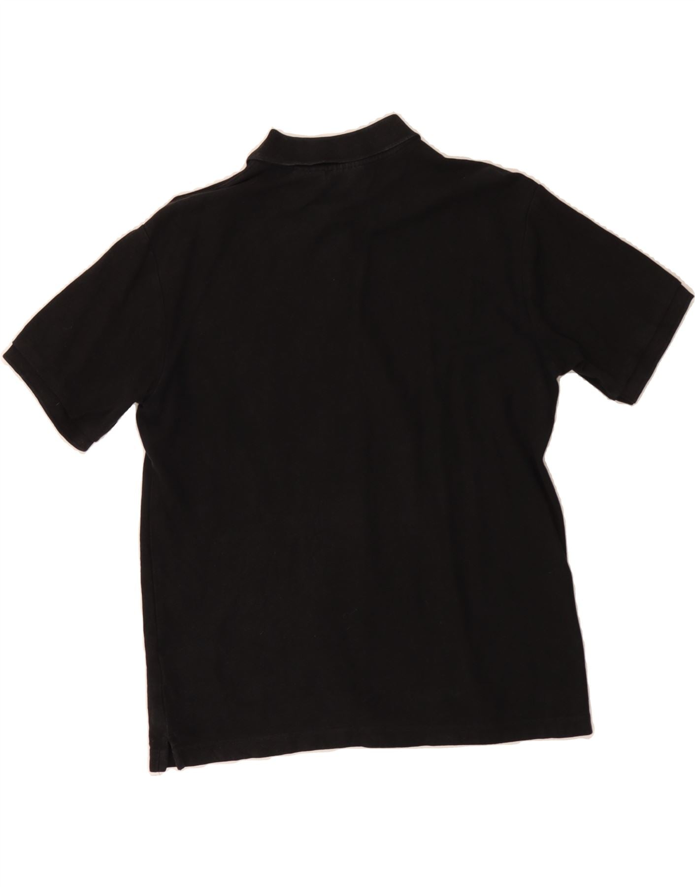 FILA Mens Polo Shirt Medium Black Cotton Vintage Fila and Second-Hand Fila from Messina Hembry