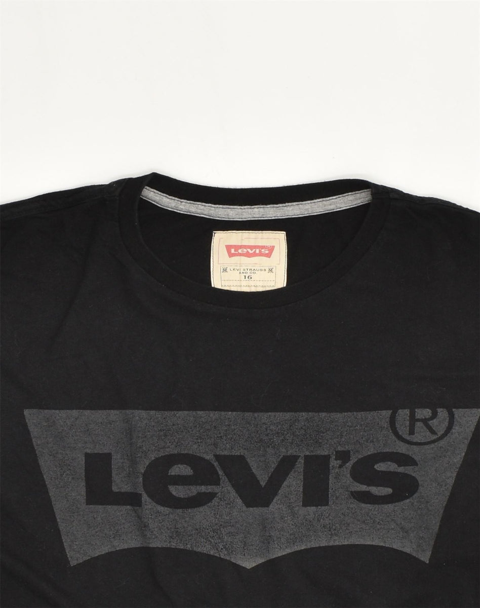 Levis t 2024 shirt noir