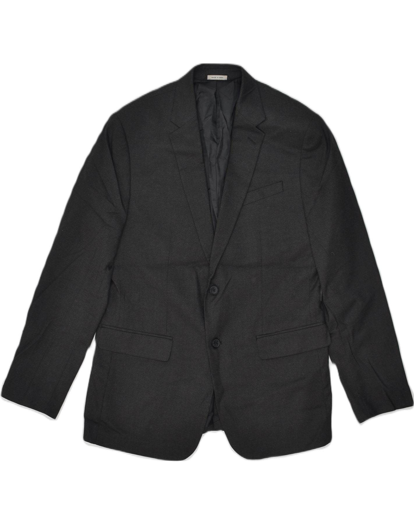 BANANA REPUBLIC Mens Slim Fit 2 Button Blazer Jacket UK 42 XL Grey | Vintage Banana Republic | Thrift | Second-Hand Banana Republic | Used Clothing | Messina Hembry