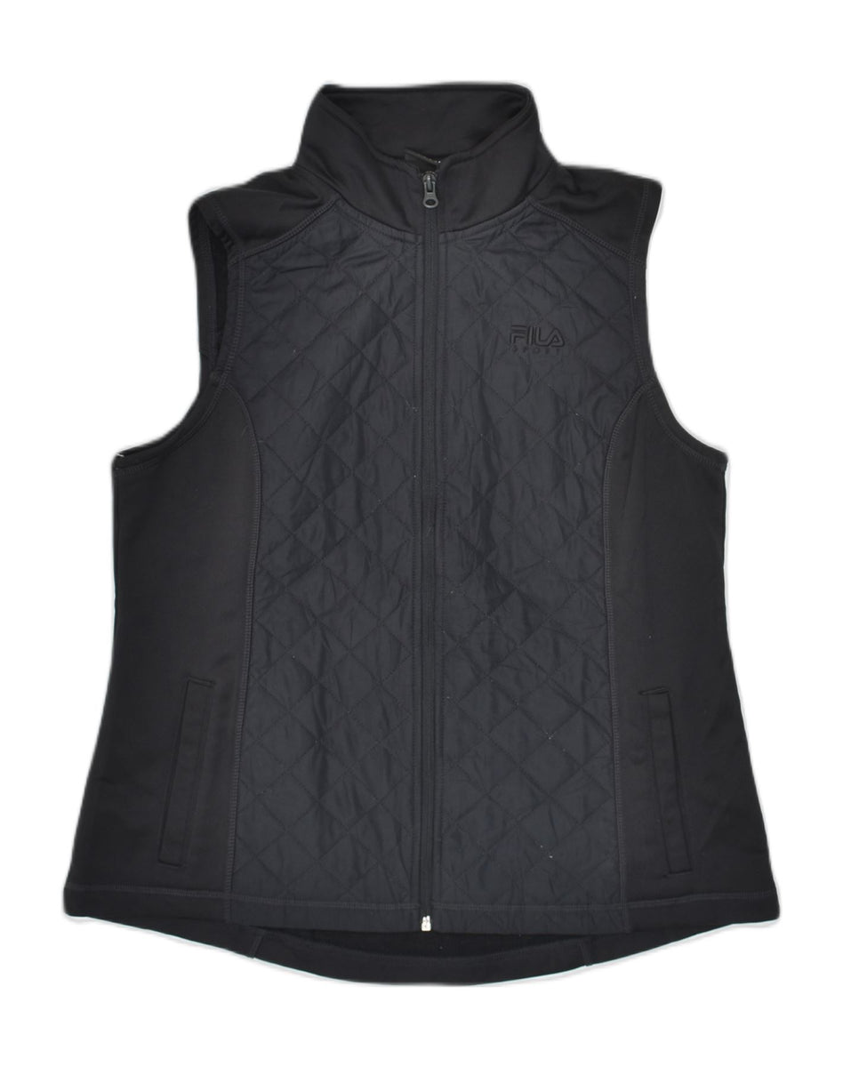 Fila quilted sale vest