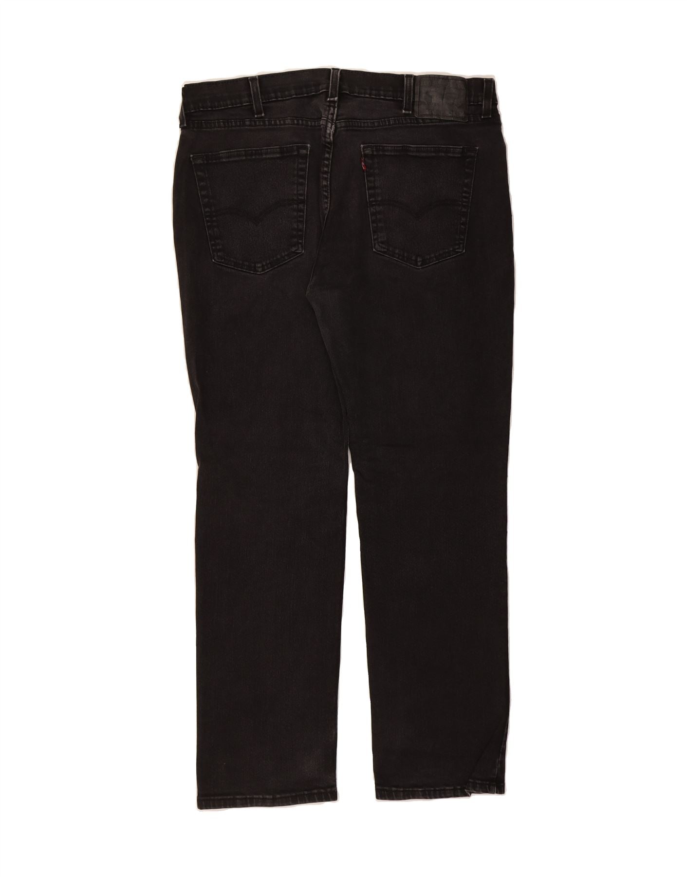 LEVI'S Mens 514 Straight Jeans W33 L30 Black Cotton Vintage Levi's and Second-Hand Levi's from Messina Hembry