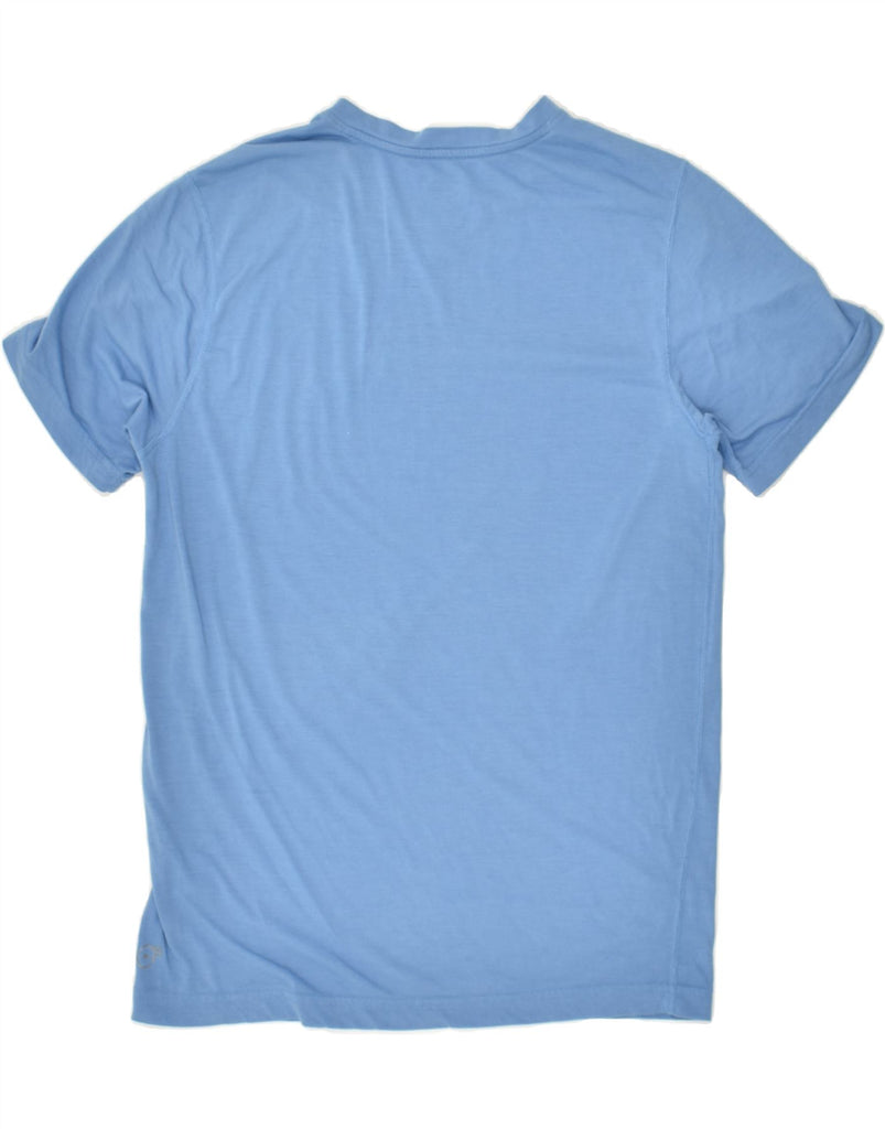 PUMA Mens T-Shirt Top Medium Blue Cotton | Vintage Puma | Thrift | Second-Hand Puma | Used Clothing | Messina Hembry 
