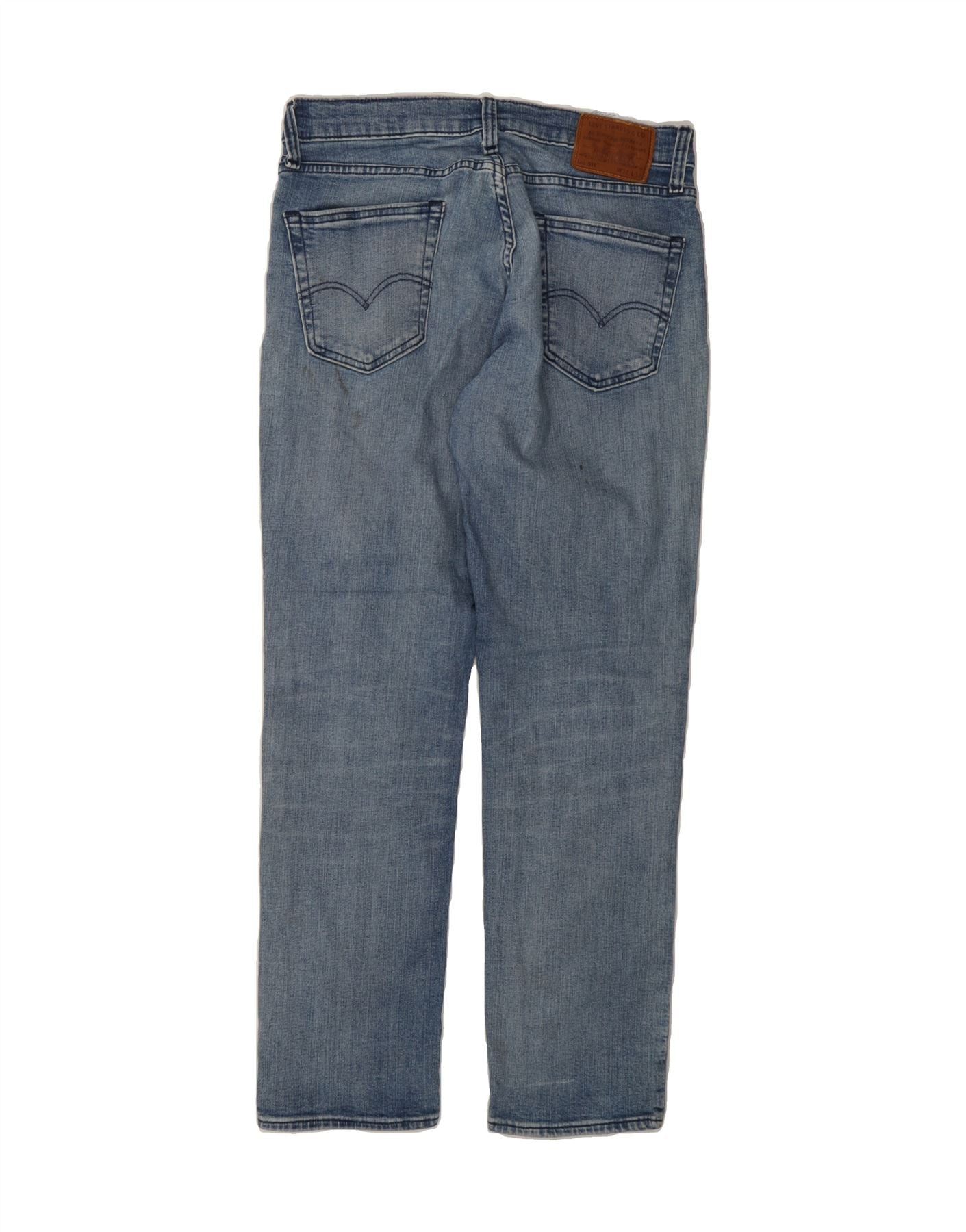 LEVI'S Mens Straight Jeans W32 L32 Blue Cotton Vintage Levi's and Second-Hand Levi's from Messina Hembry